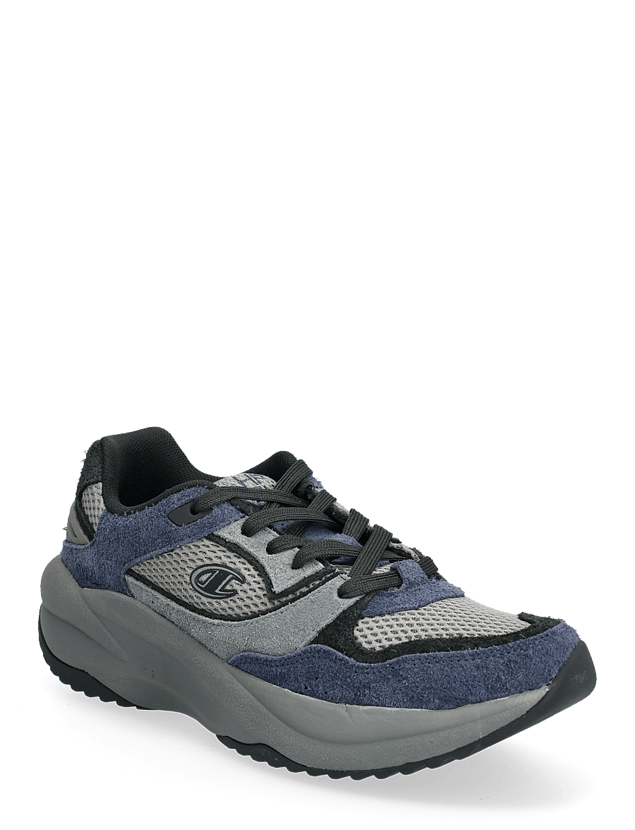 Champion - HYPERZONE SUEDE Low Cut Shoe - kõrge säärega tossud - bs527-nny/d.grey - 0