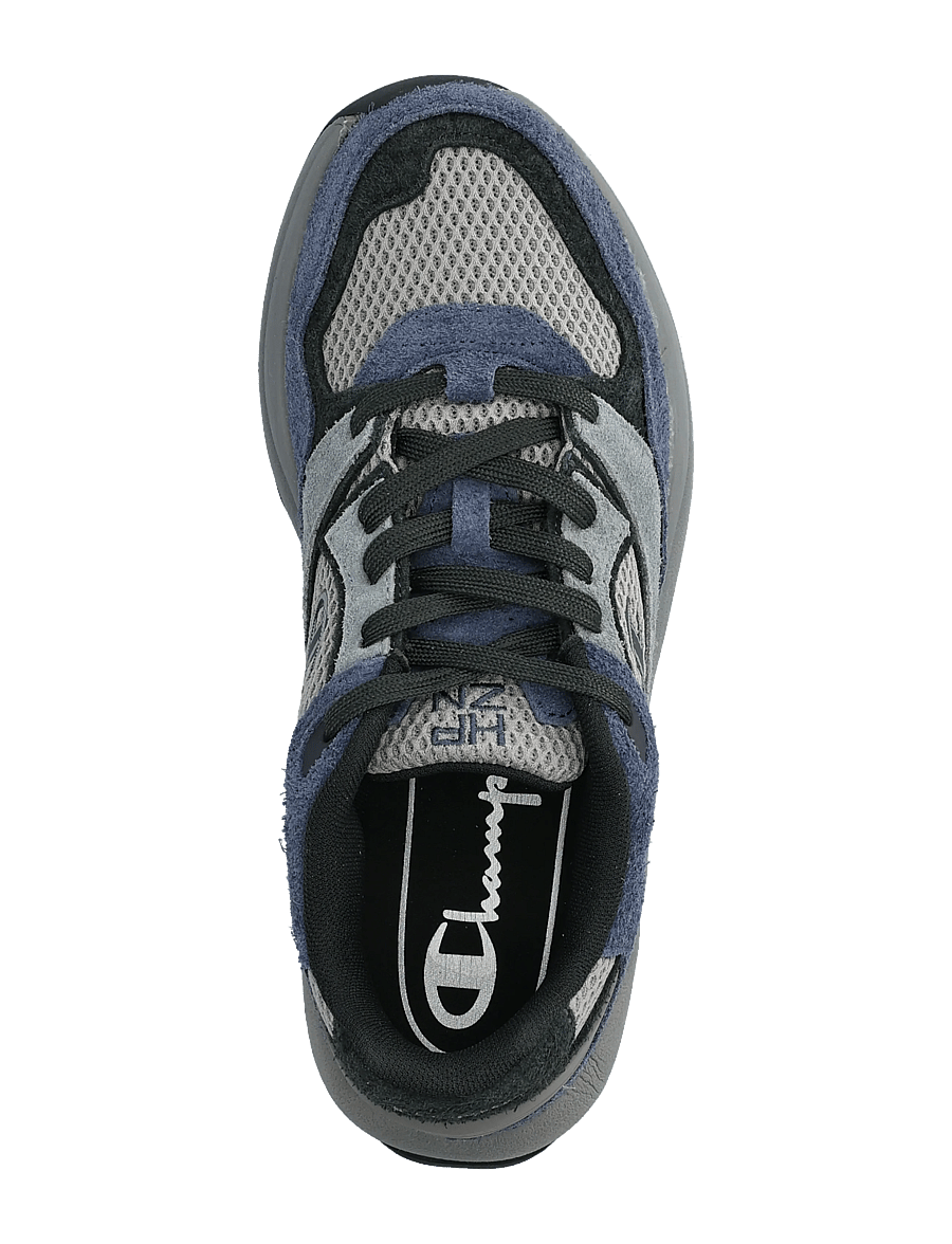 Champion - HYPERZONE SUEDE Low Cut Shoe - kõrge säärega tossud - bs527-nny/d.grey - 3