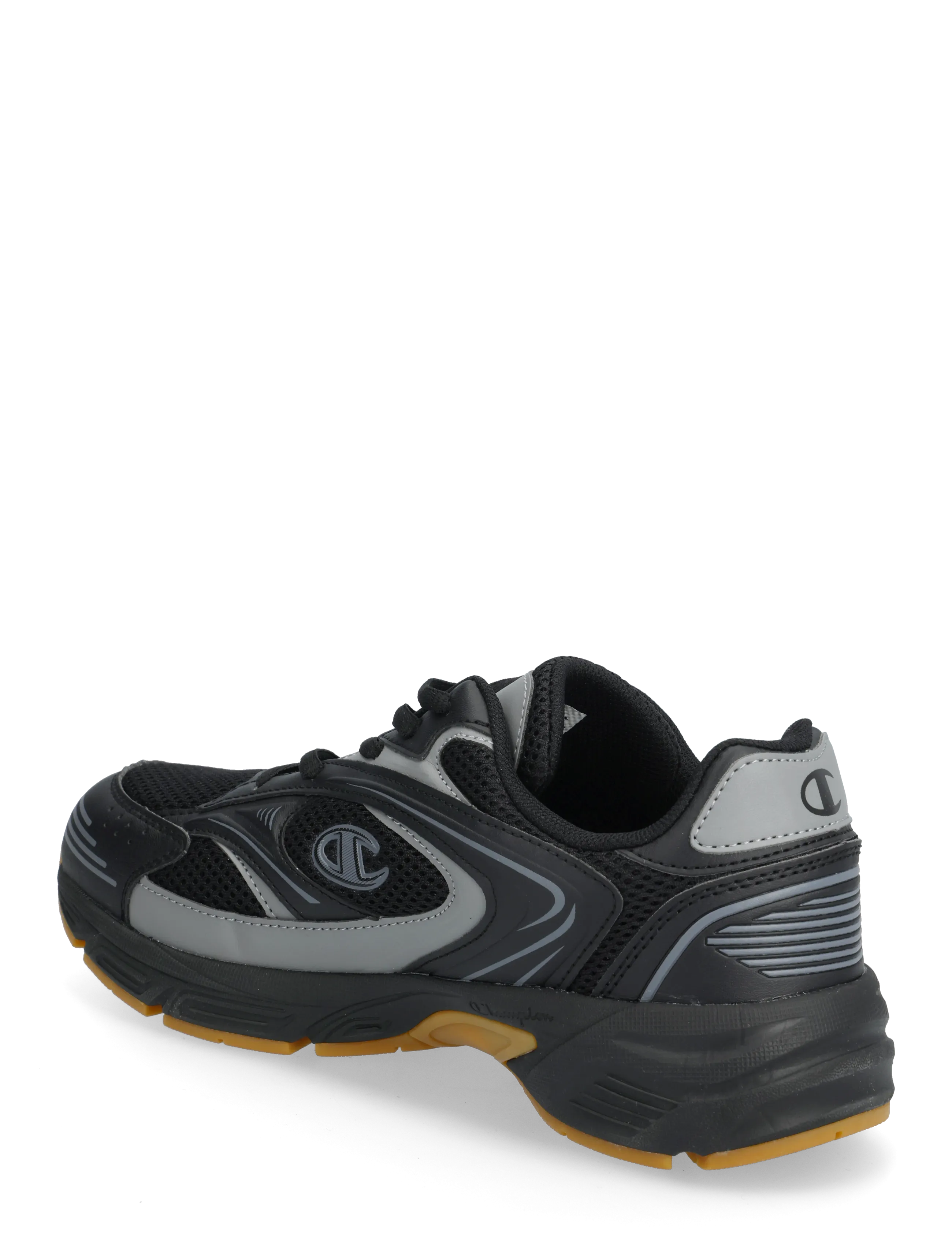 Champion - RN00 Low Cut Shoe - låga sneakers - kk006-nbk/dgg/gum - 2