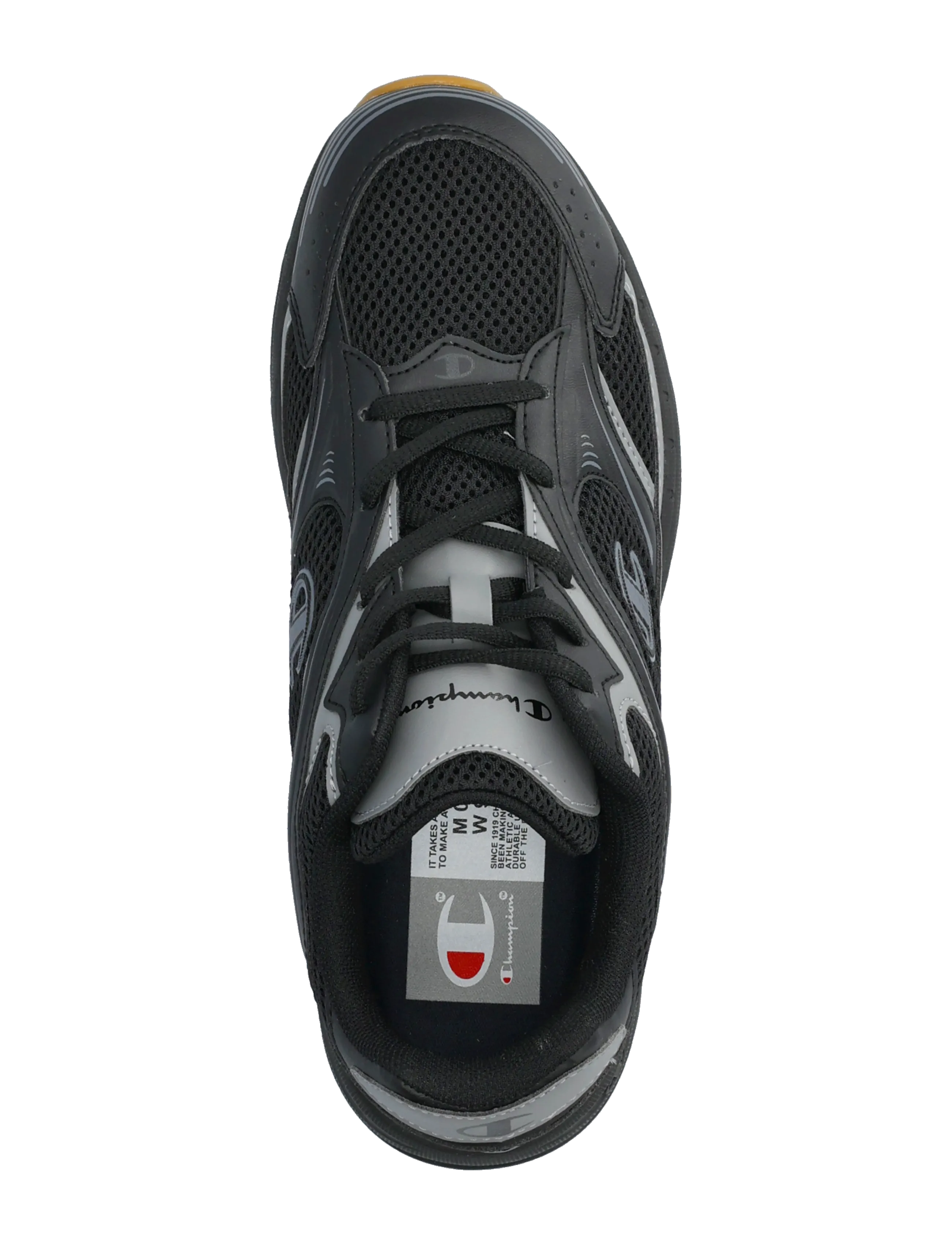 Champion - RN00 Low Cut Shoe - låga sneakers - kk006-nbk/dgg/gum - 3