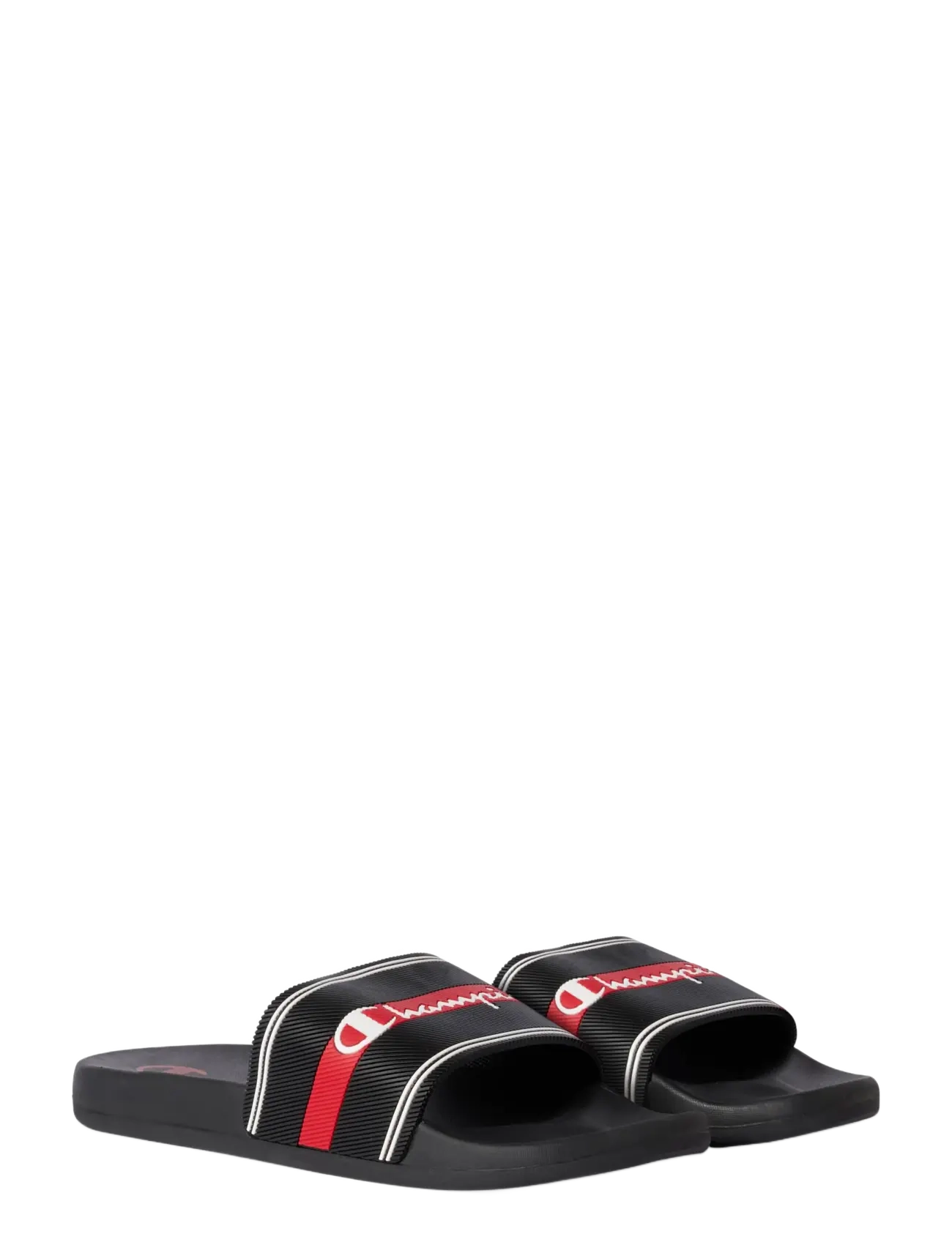 Champion JAMBIANI Slide - Shoes - KK015-NBK/ISA/WHT / black