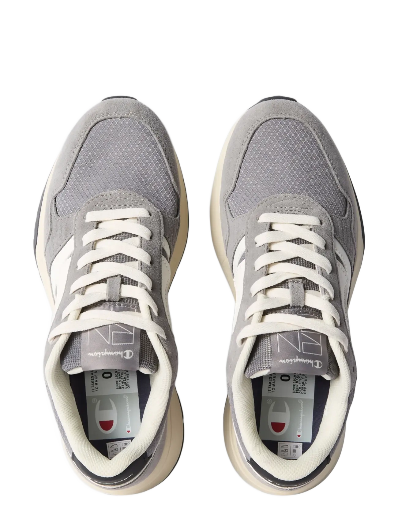 Champion - RN20 Low Cut Shoe - kõrge säärega tossud - es011-grey/natl - 3