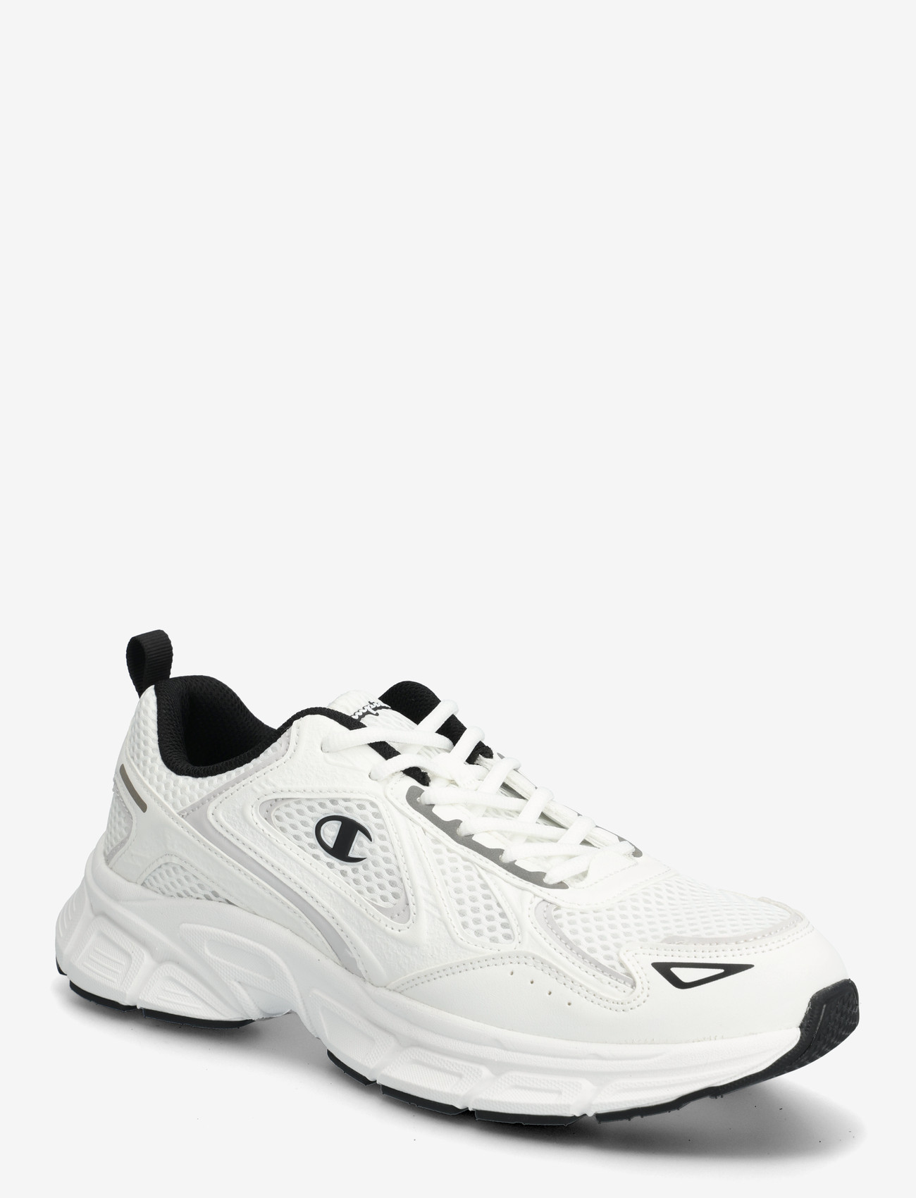 Champion - RT25 MESH Low Cut Shoe - låga sneakers - ww011-wht/sil/nbk - 0