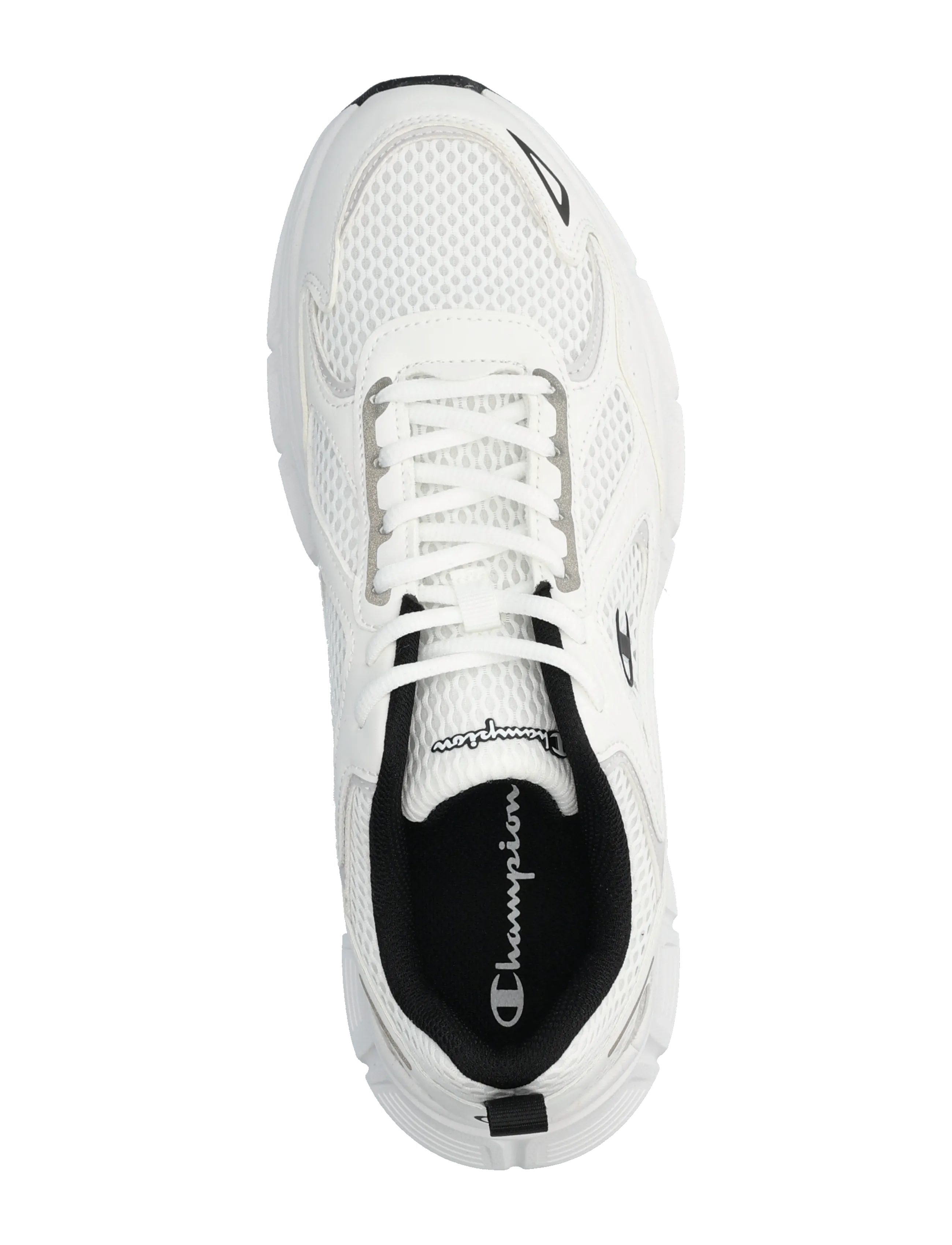 Champion - RT25 MESH Low Cut Shoe - przed kostkę - ww011-wht/sil/nbk - 3