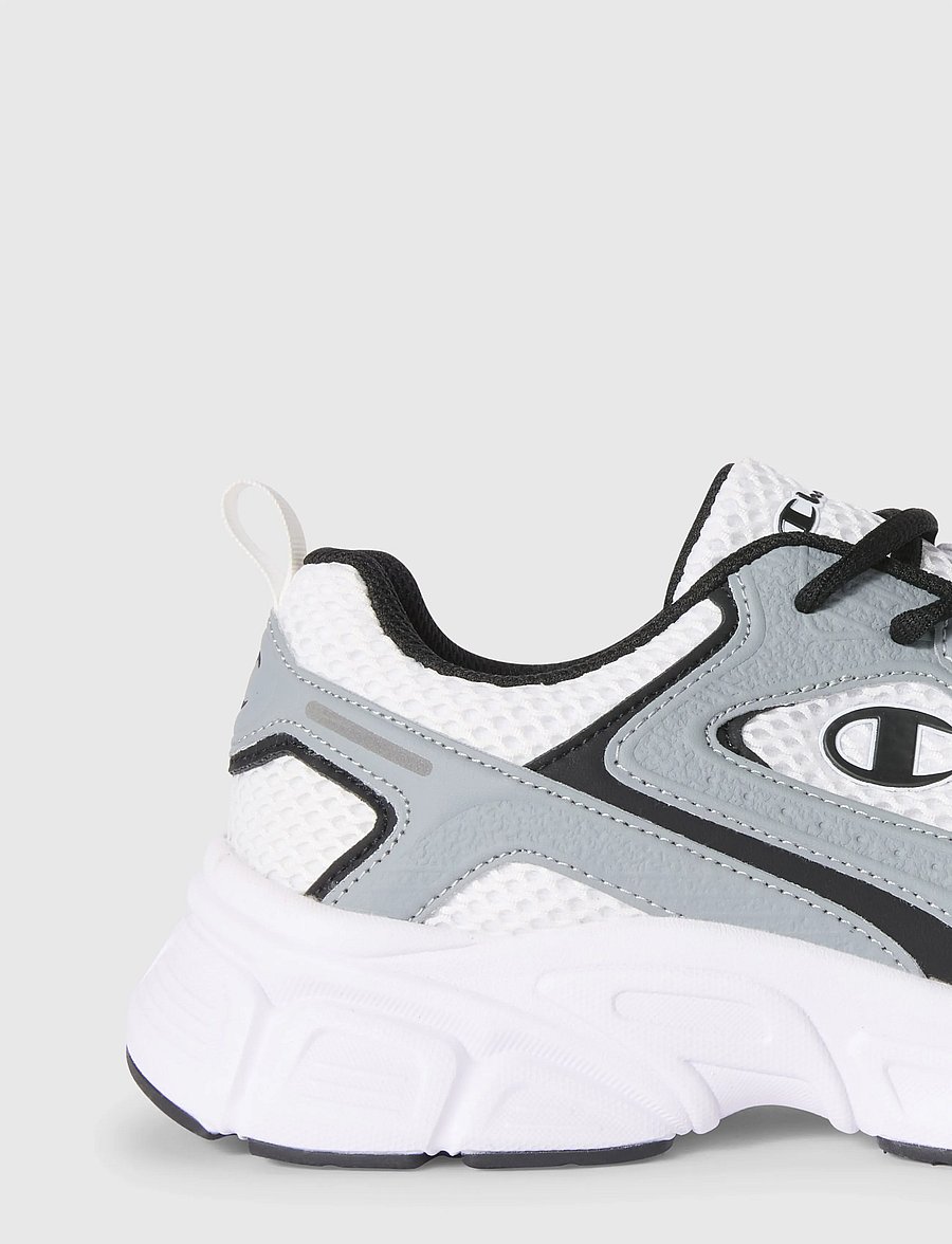 Champion - RT25 MESH Low Cut Shoe - niedriger schnitt - ww012-wht/grey/nbk - 5