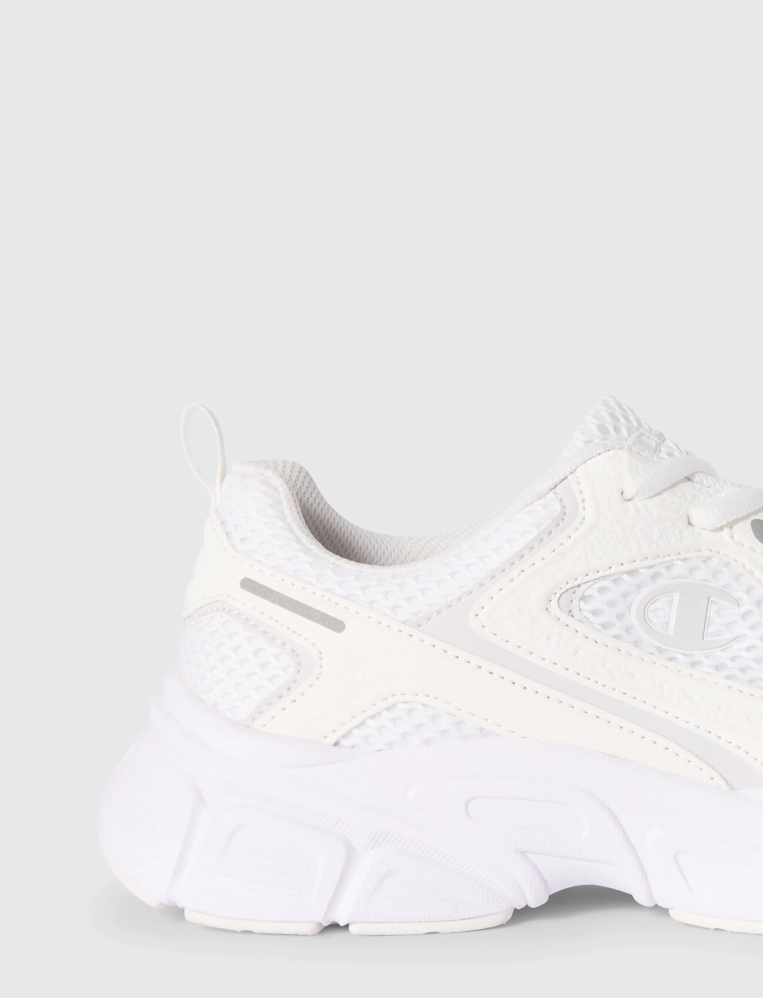 Champion - RT25 MESH Low Cut Shoe - niedriger schnitt - ww018-wht/l.grey - 5