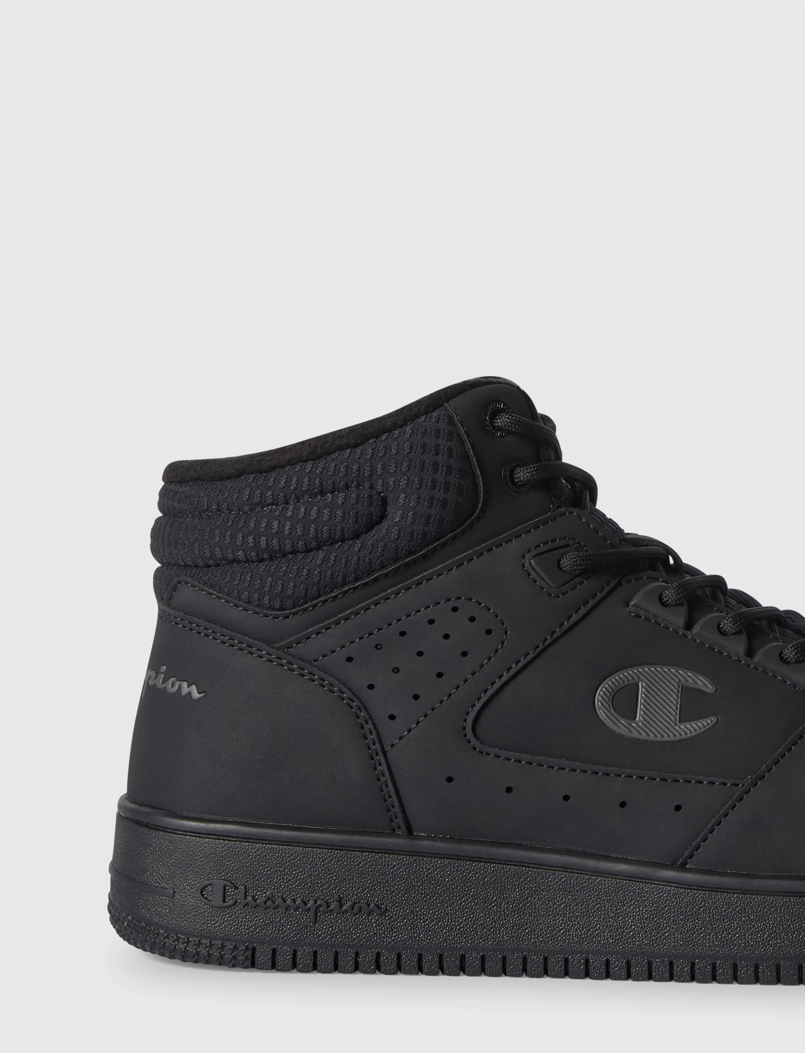 Champion - RD18 WTR MID Mid Cut Shoe - höga sneakers - kk001-triple nbk - 5