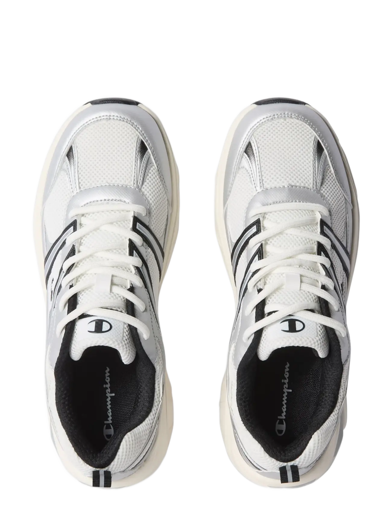 Champion - RT25 PURE Low Cut Shoe - niedriger schnitt - ww009-wht/sil/nbk - 3