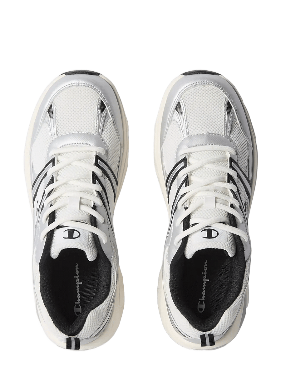 Champion - RT25 PURE Low Cut Shoe - niedriger schnitt - ww009-wht/sil/nbk - 3