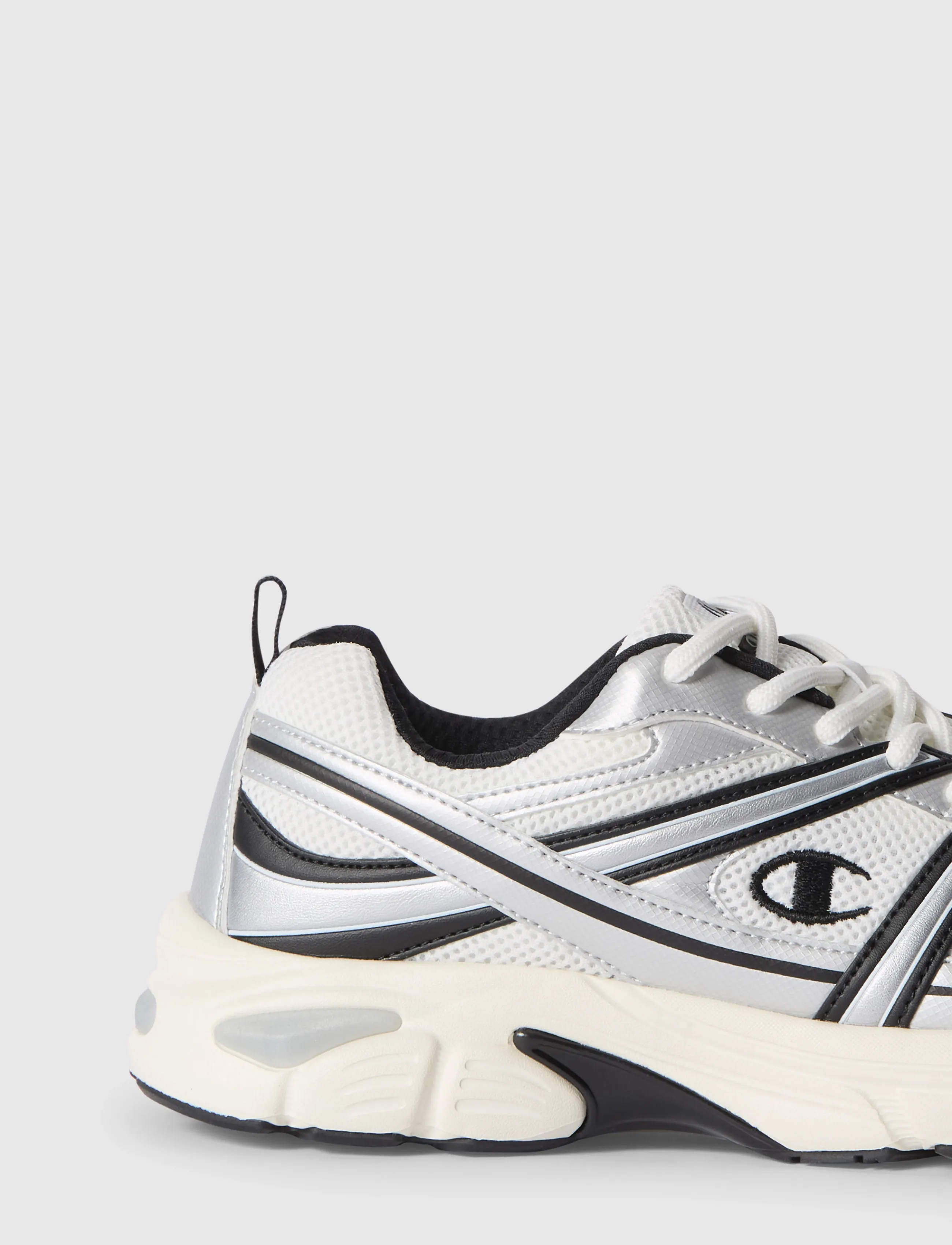 Champion - RT25 PURE Low Cut Shoe - niedriger schnitt - ww009-wht/sil/nbk - 5