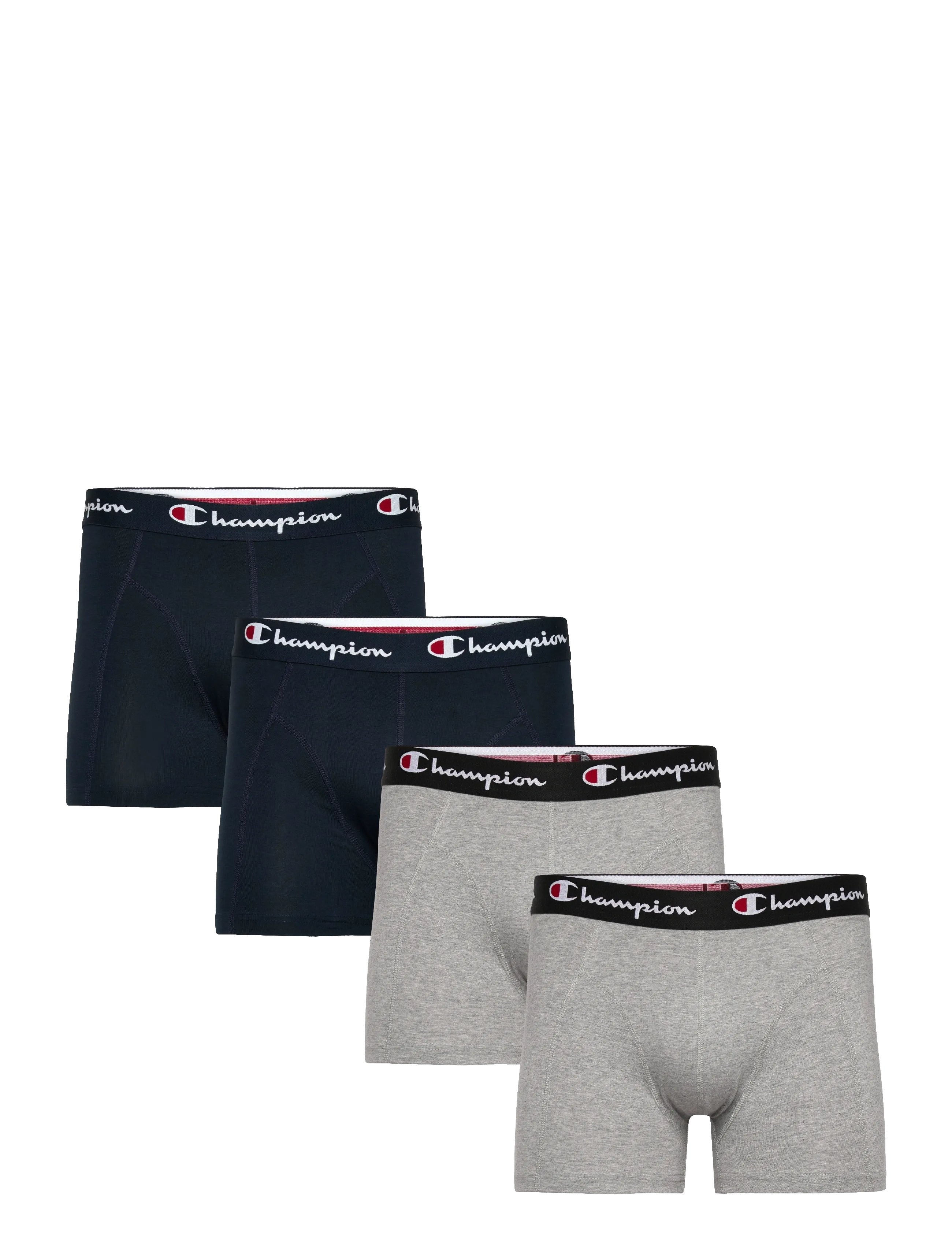 Champion 4 Pk Boxer, S, Grey, Sport Underwear > Sport Boxers, Herre