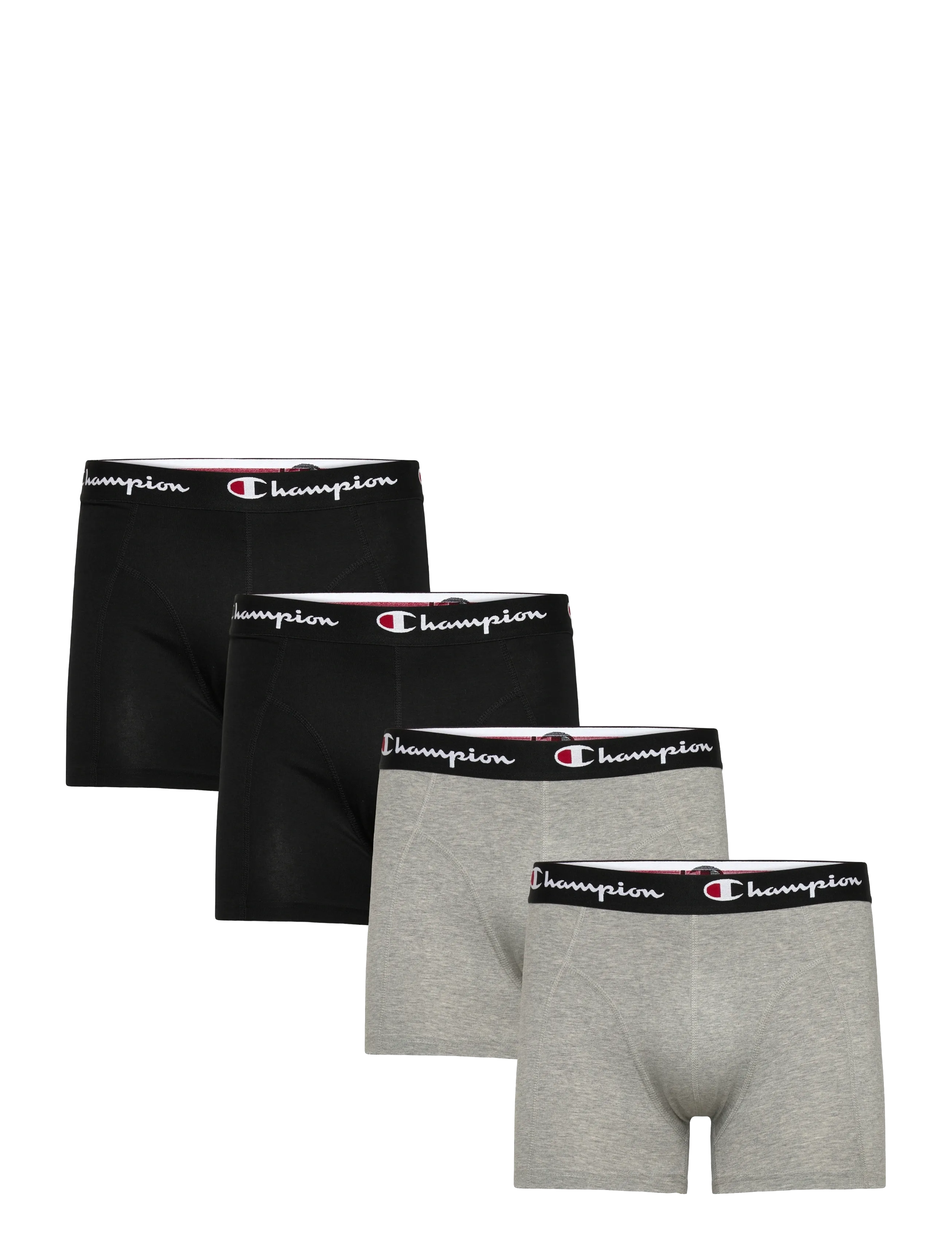Champion 4 Pk Boxer, S, Grey, Sport Underwear > Sport Boxers, Herre