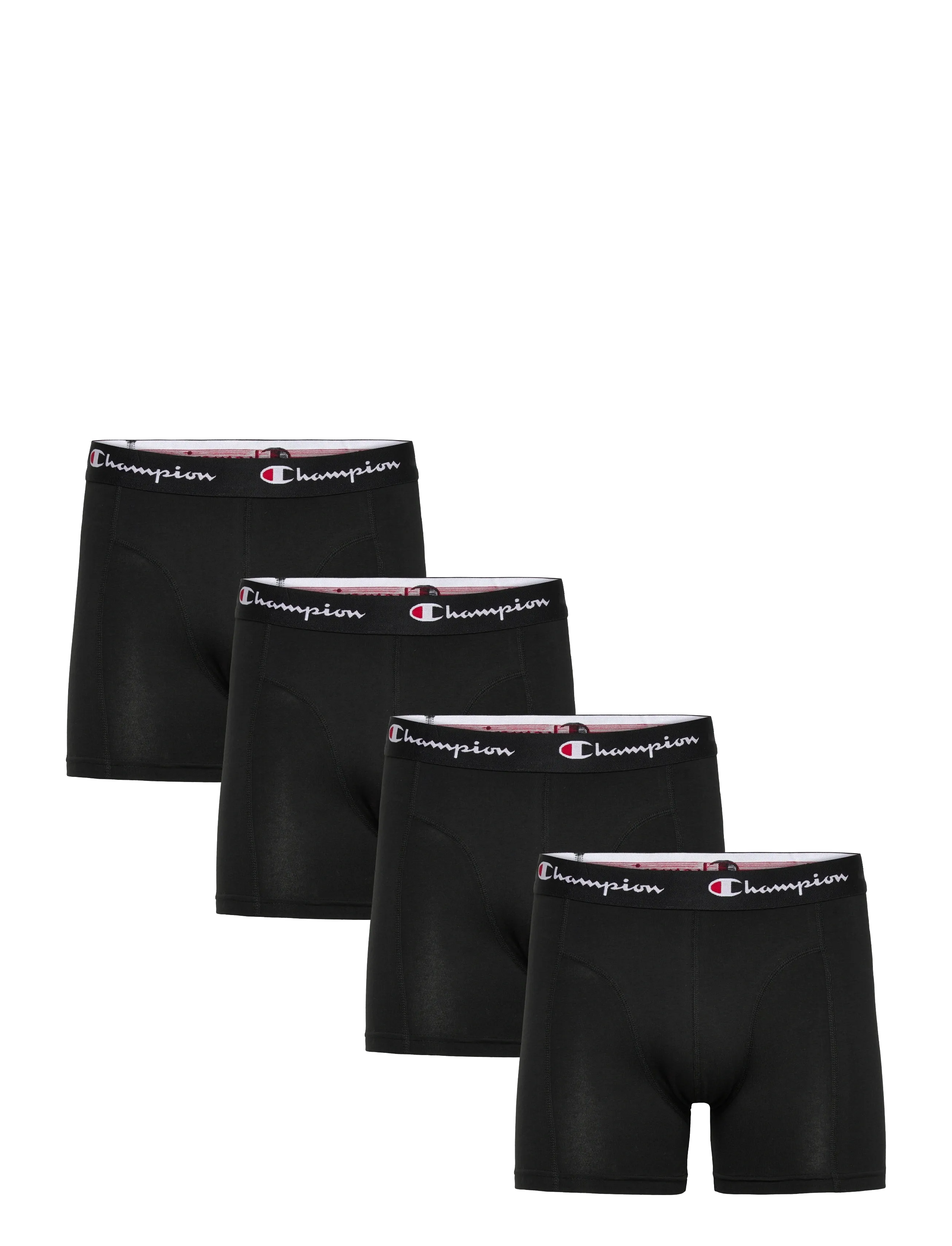 Champion 4 Pk Boxer, S, Black, Sport Underwear > Sport Boxers, Herre