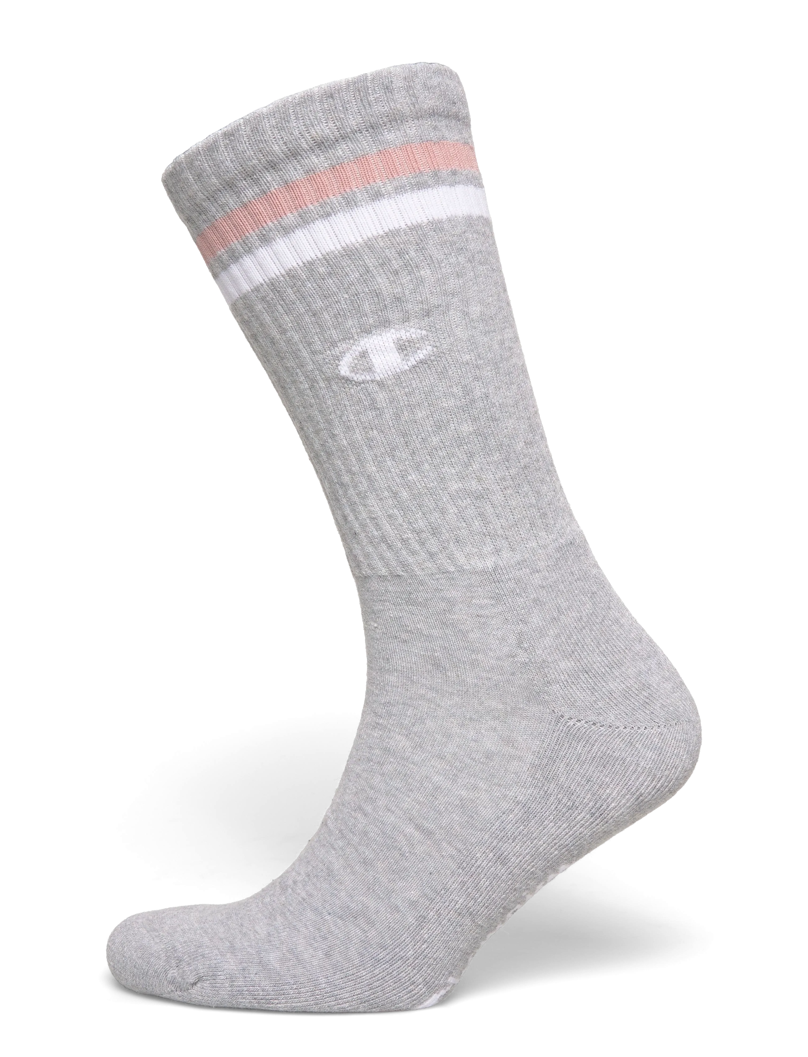 Champion - 3pk Crew Socks - die niedrigsten preise - ps124-plmv/wht/n - 2