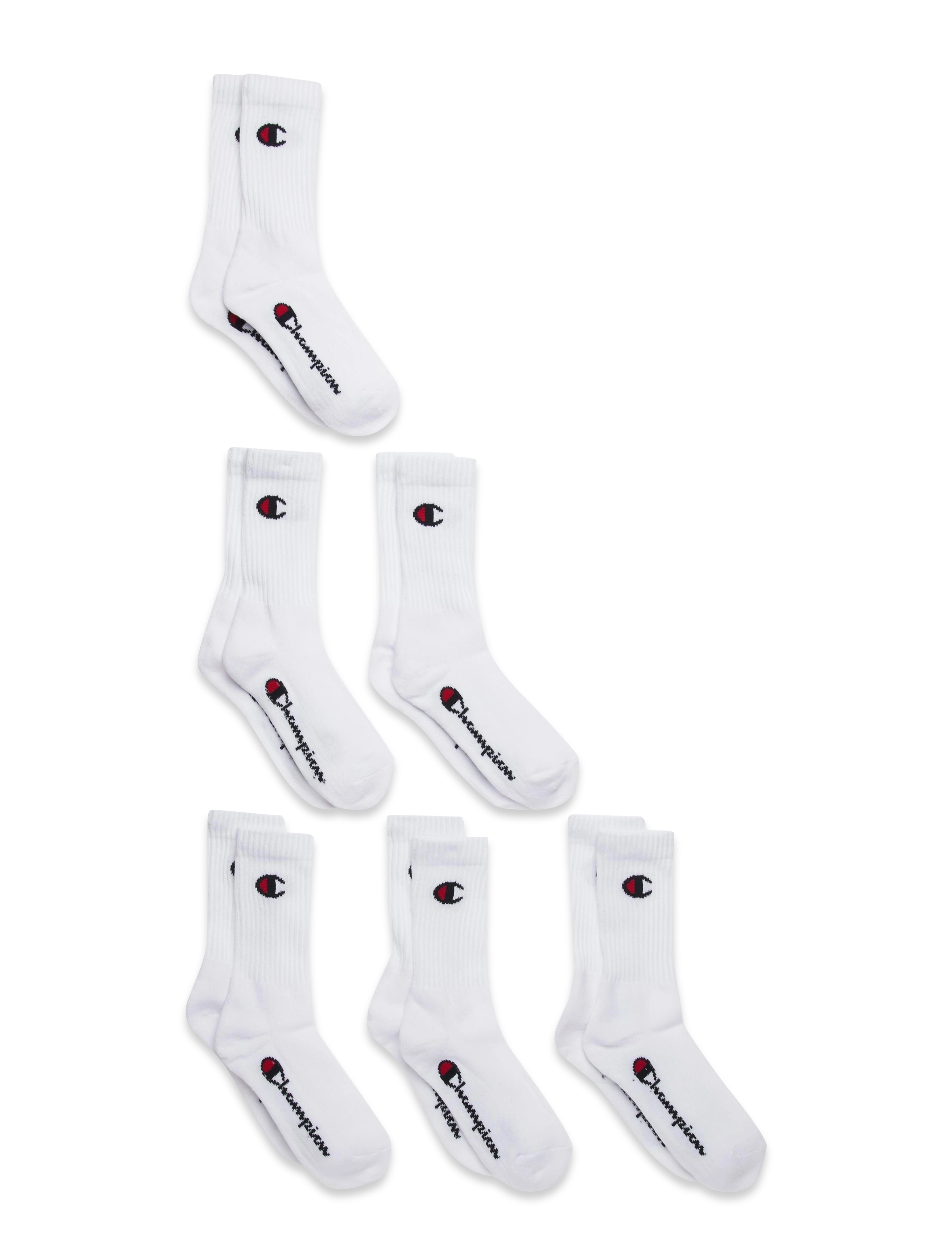 Champion | 6Pk Crew Socks | 27/30