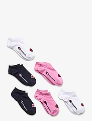 Champion - 6pk Sneaker Socks - laveste priser - fuchsia pink - 0