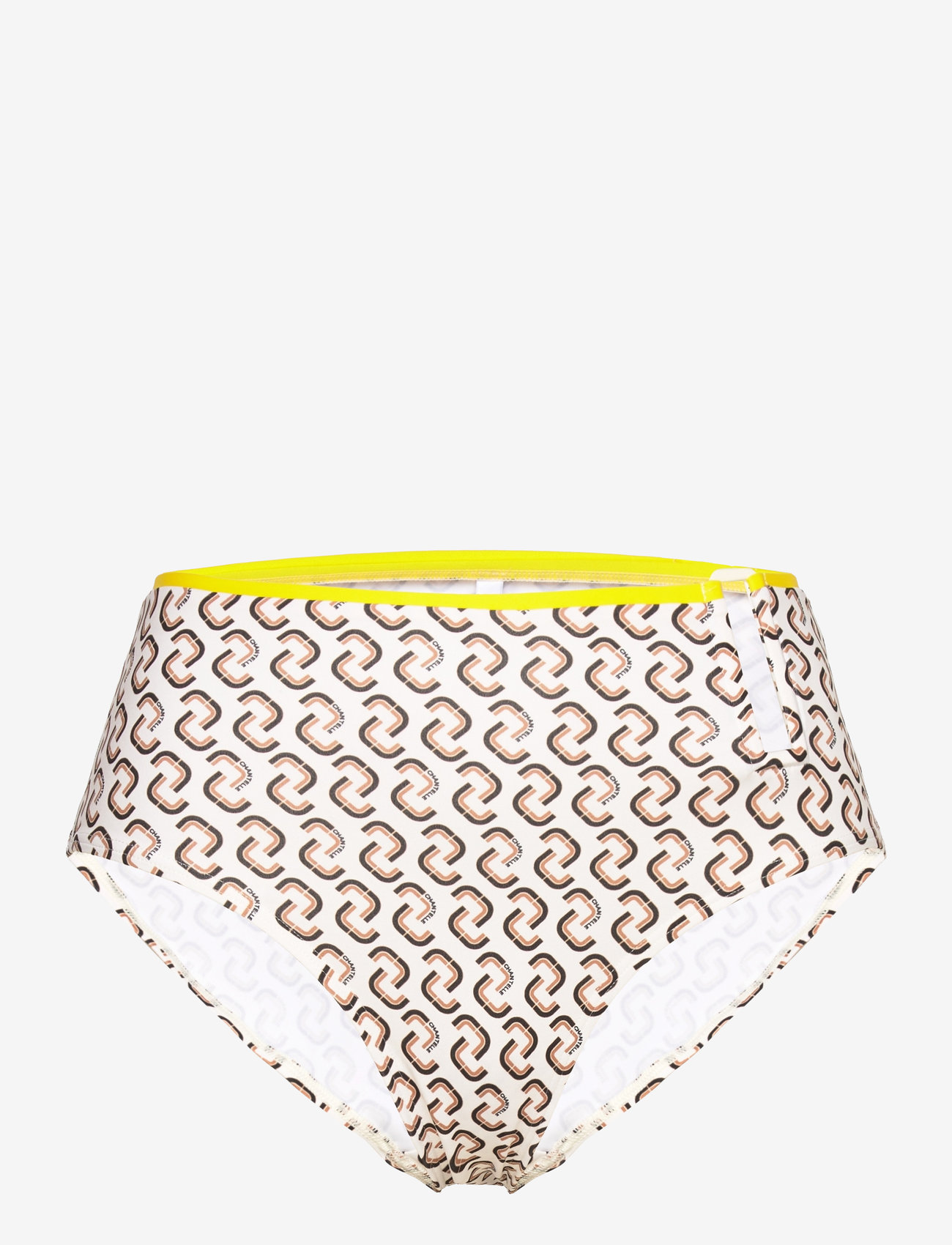 Chantelle Beach - Authentic Bikini Full brief - højtaljede bikiniunderdele - monogram - 1
