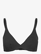 Authentic Bikini Plunge underwired bra - BLACK / WHITE