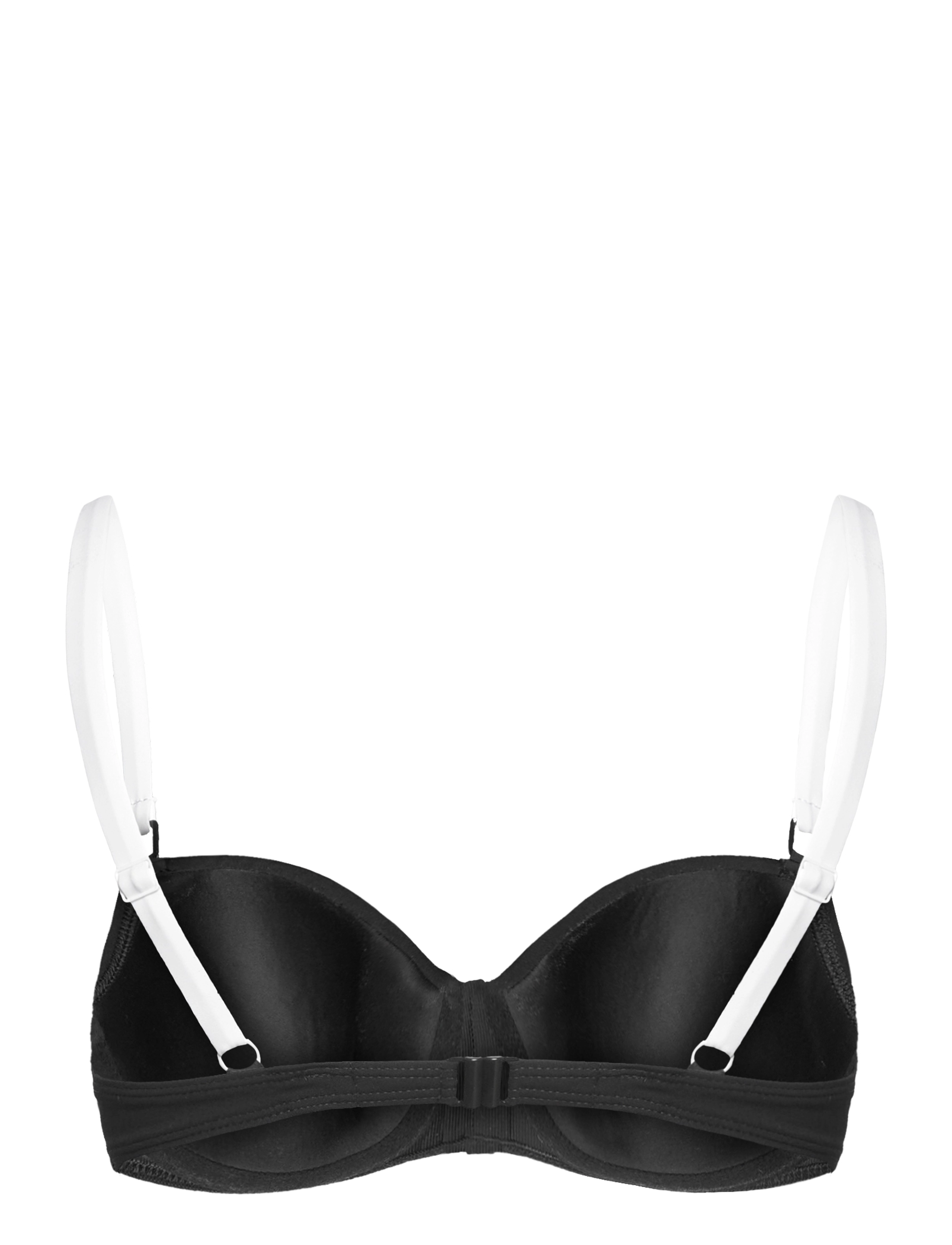 Chantelle Beach - Authentic Bikini Half-cup memory bra - black / white - 2