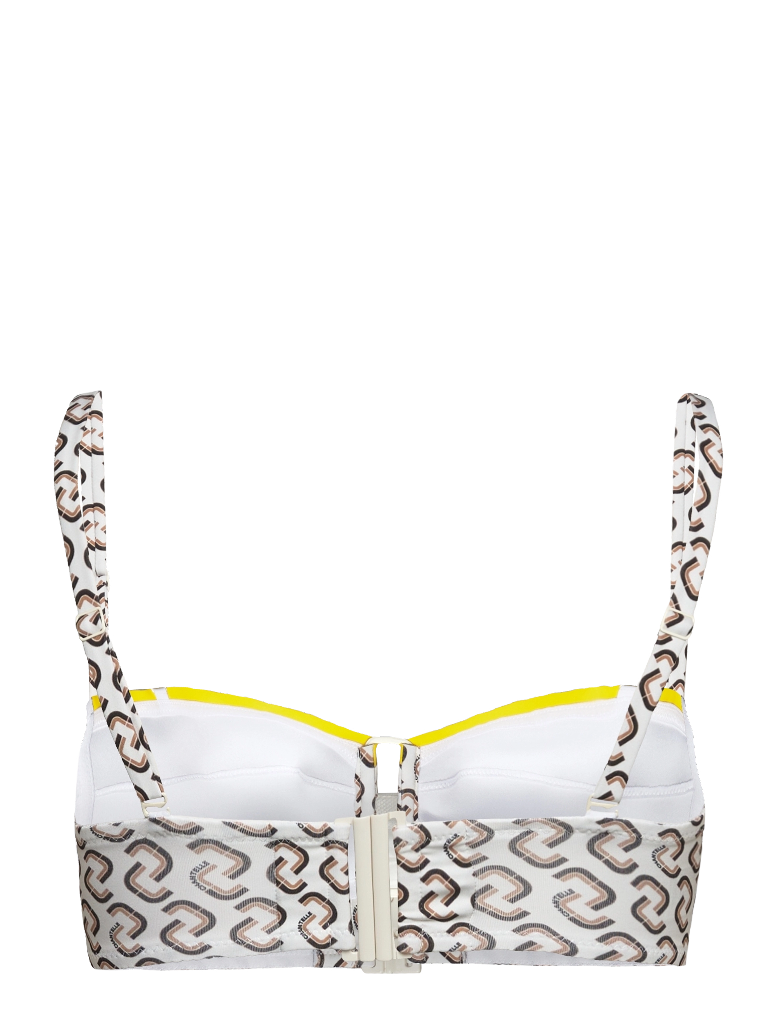 Chantelle Beach - Authentic Bikini Wirefree bandeau spacer bra - bandeau-bikini - monogram - 2