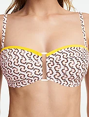 Chantelle Beach - Authentic Bikini Wirefree bandeau spacer bra - hauts de maillot bandeau - monogram - 9