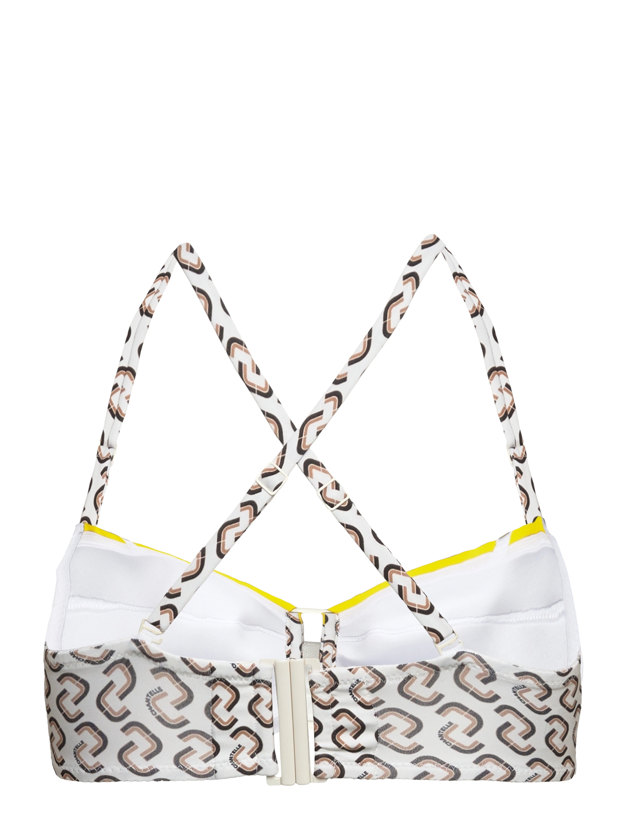 Chantelle Beach - Authentic Bikini Wirefree bandeau spacer bra - bandeau-bikini - monogram - 3