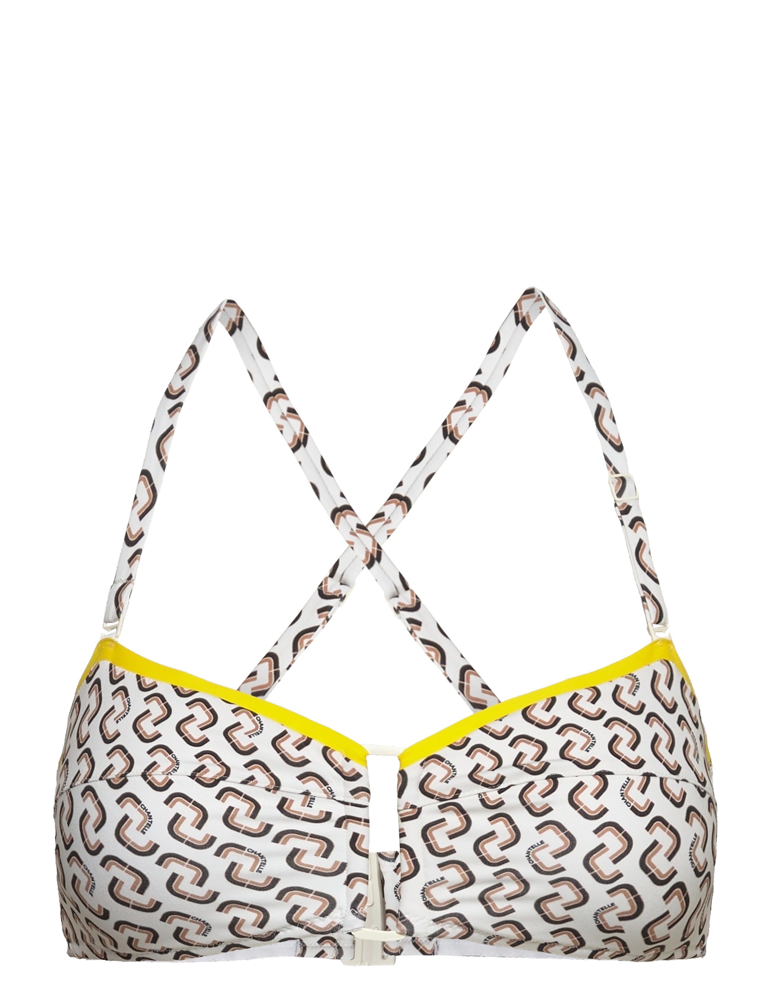 Chantelle Beach - Authentic Bikini Wirefree bandeau spacer bra - bandeau-bikini - monogram - 4