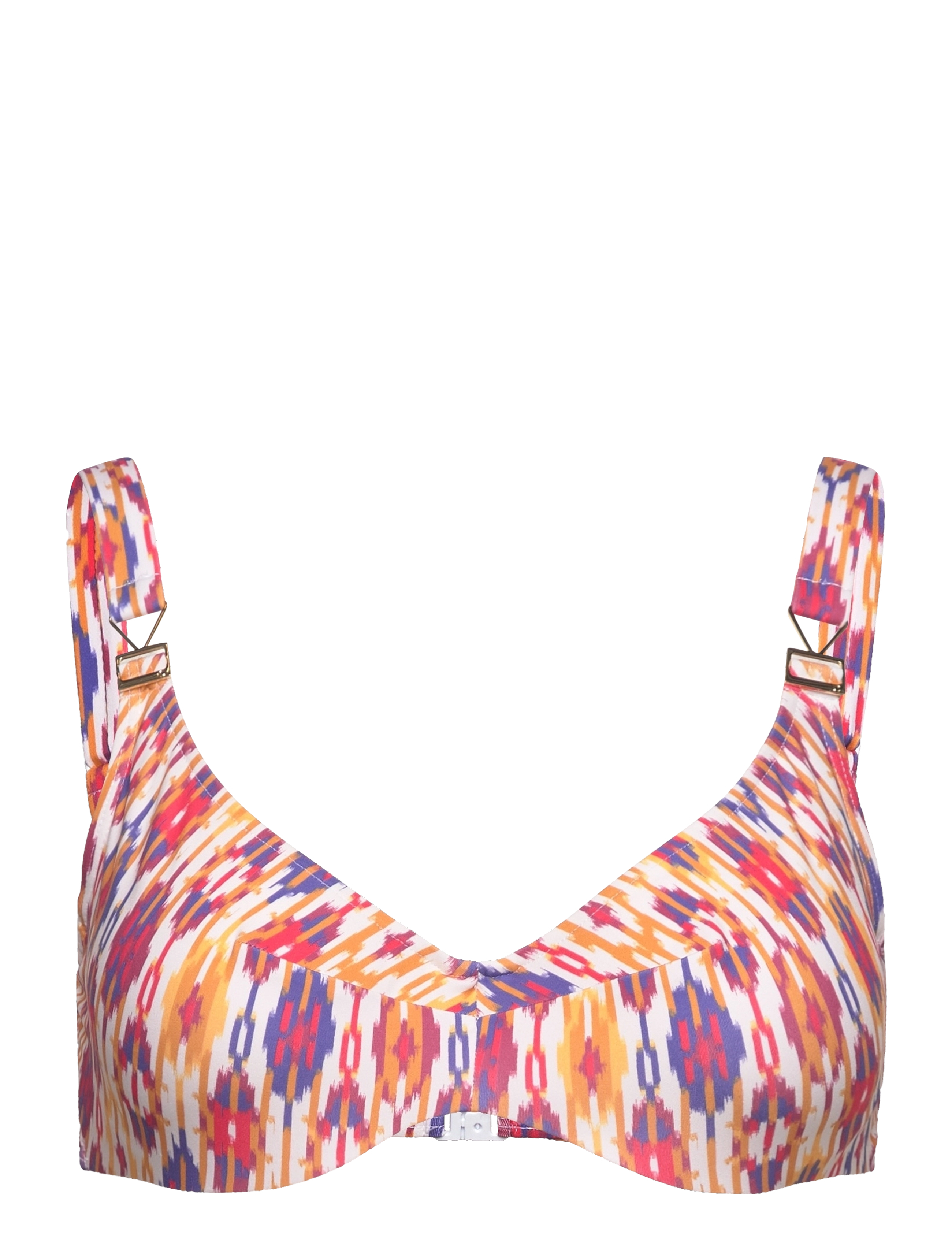 Devotion Bikini Covering underwired bra - RED IKAT