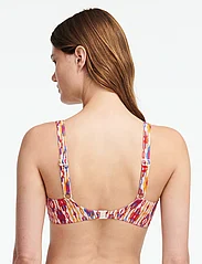 Chantelle Beach - Devotion Bikini Covering underwired bra - bikinitopp med spiler - red ikat - 3