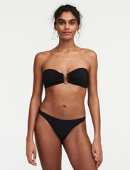 Chantelle Beach - GLOW Bikini Wirefree bandeau bra - paelast bikiinide ülaosad - black - 4