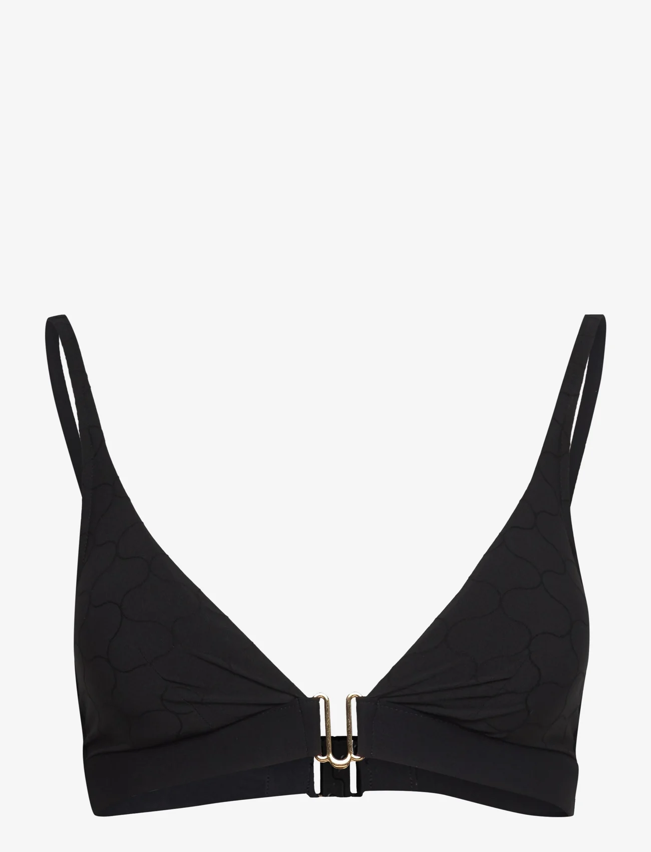 Chantelle Beach - Glow Bikini Wirefree plunge t-shirt bra - black - 0