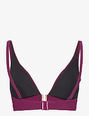 Chantelle Beach - Glow Bikini Wirefree plunge t-shirt bra - bikinis med trekantform - purple potion - 1