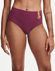 Chantelle Beach - Glow Bikini Full brief - bikinitruser med høyt liv - purple potion - 2