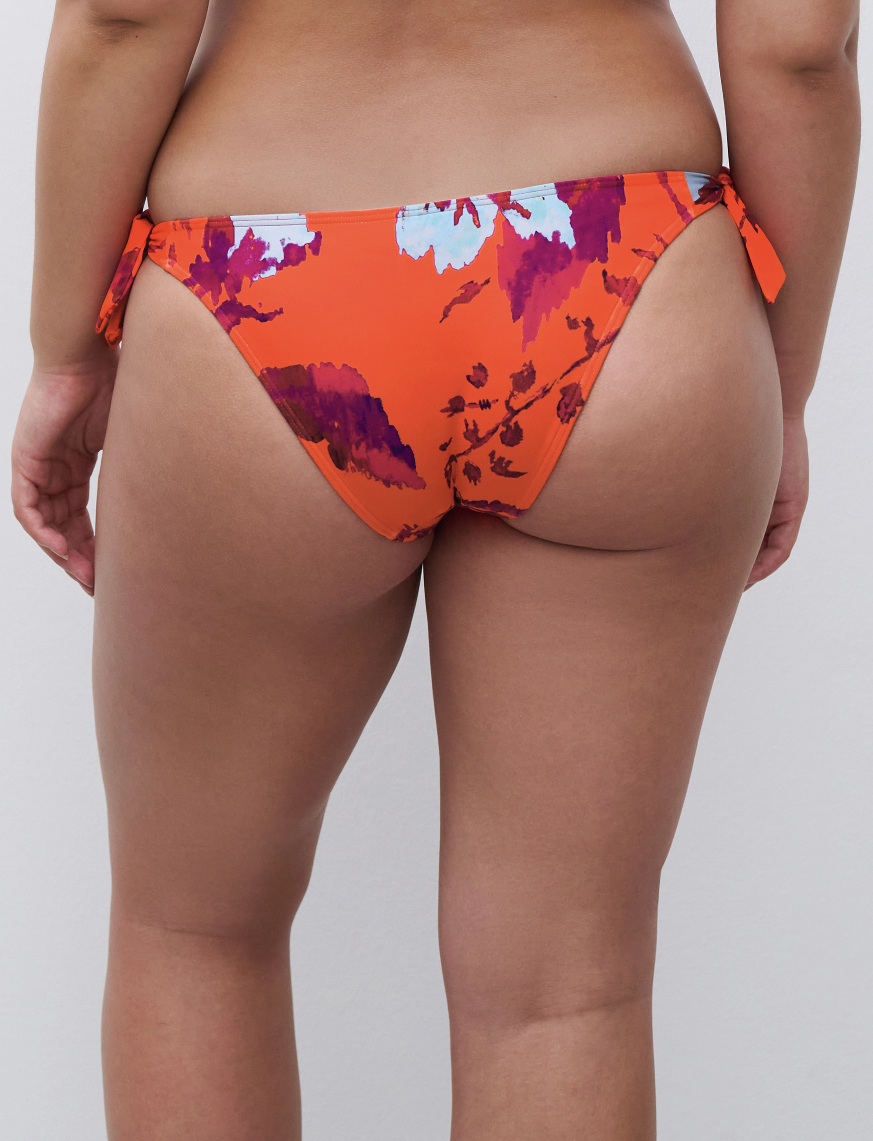 Chantelle Beach - ICON Bikini - side tie bikinier - painted flowers - 3