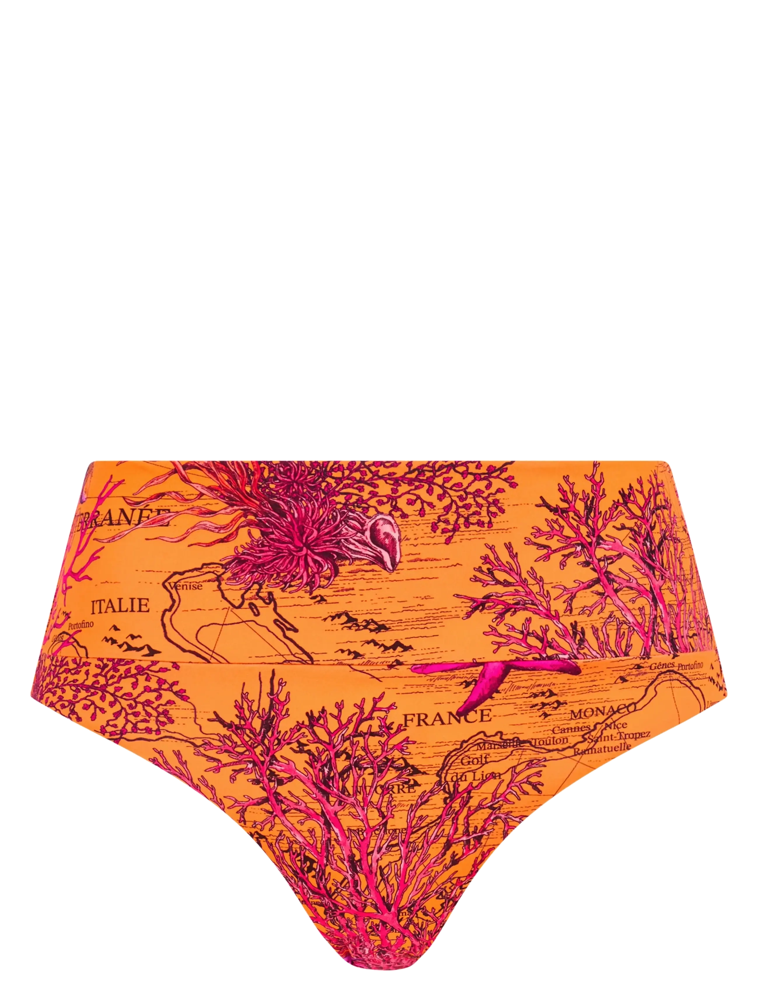 Chantelle Beach Icon Full Brief - Kläder - LIGHT MEDITERRANEAN / orange