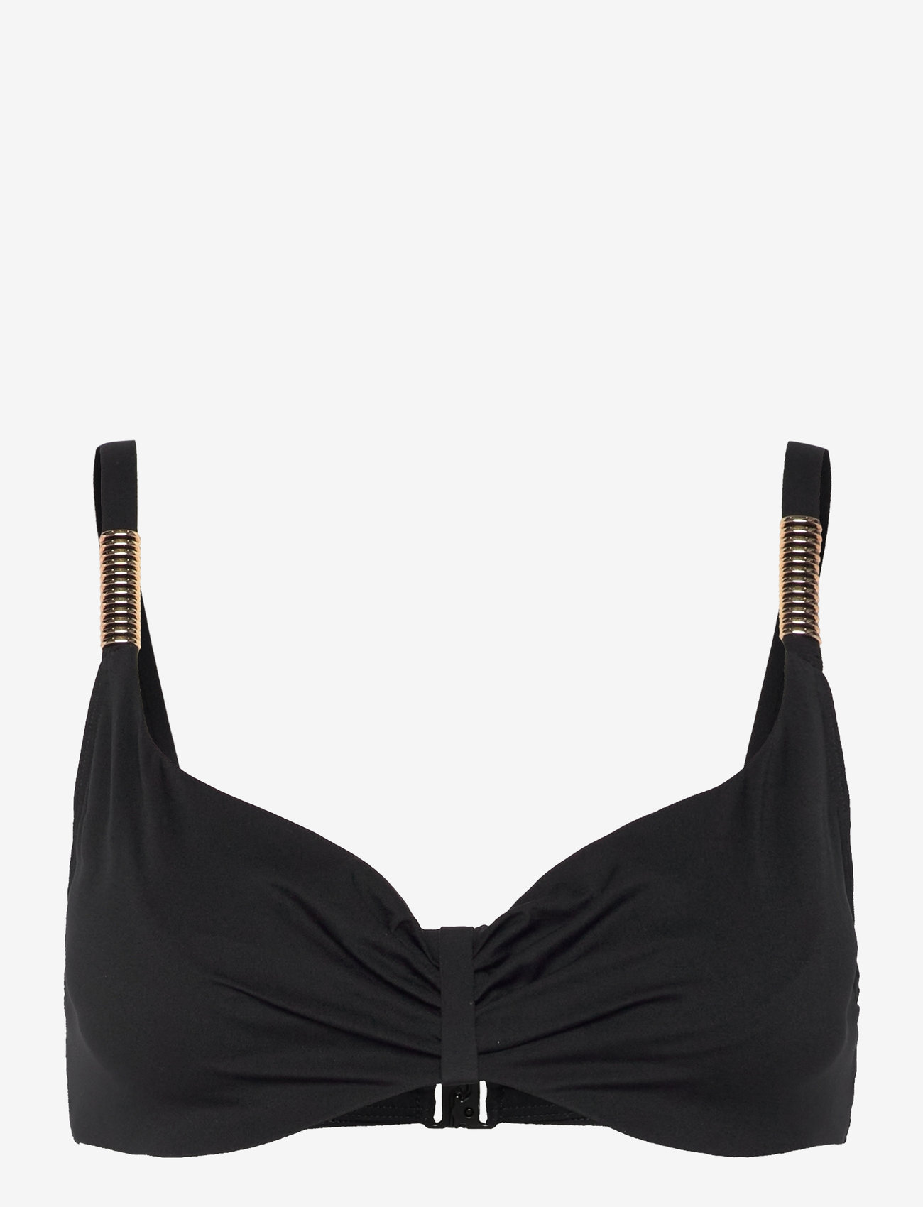 Chantelle Beach - ICON Covering underwired bra - kolmnurksed bikiinide ülaosad - black - 1