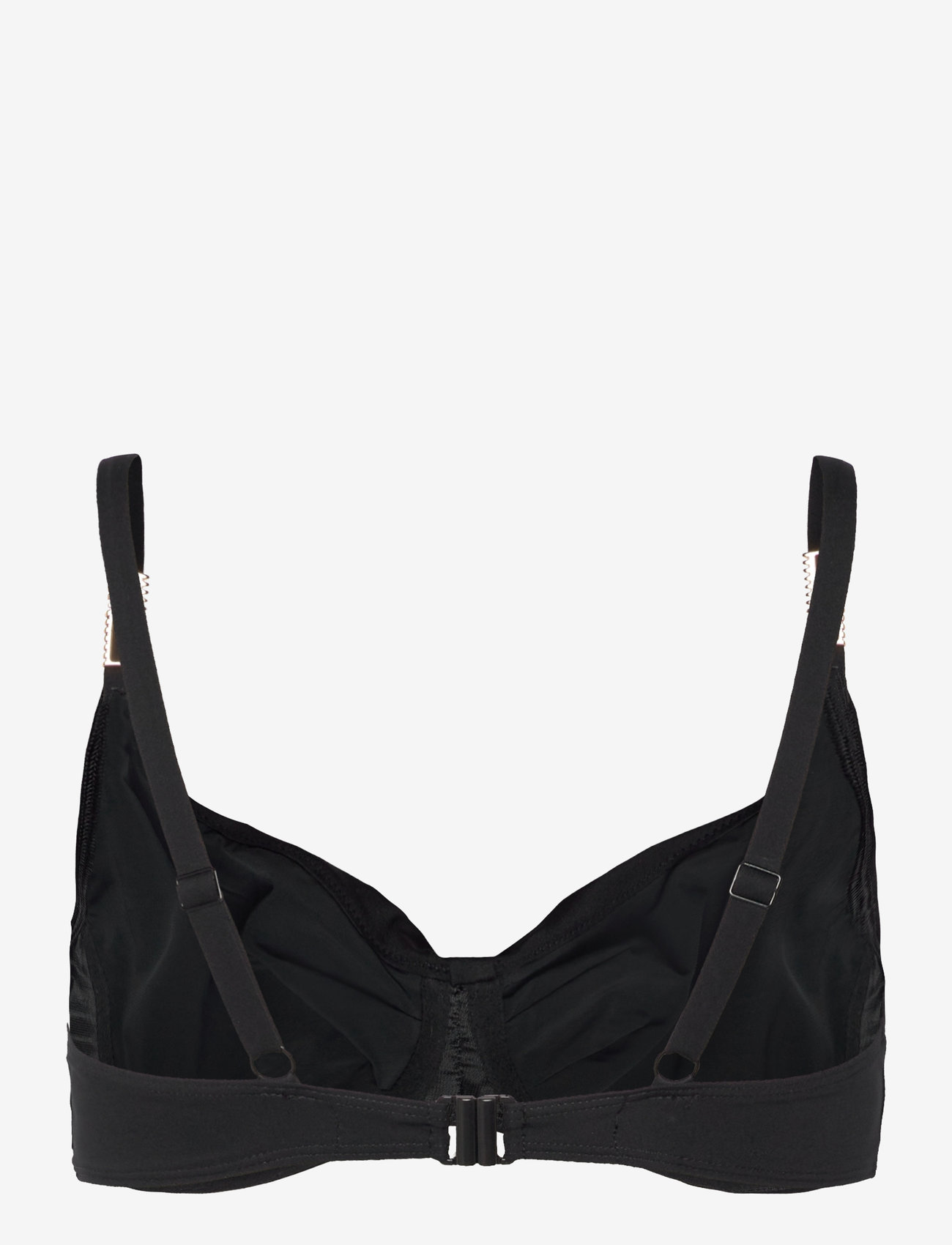 Chantelle Beach - ICON Covering underwired bra - kolmnurksed bikiinide ülaosad - black - 2