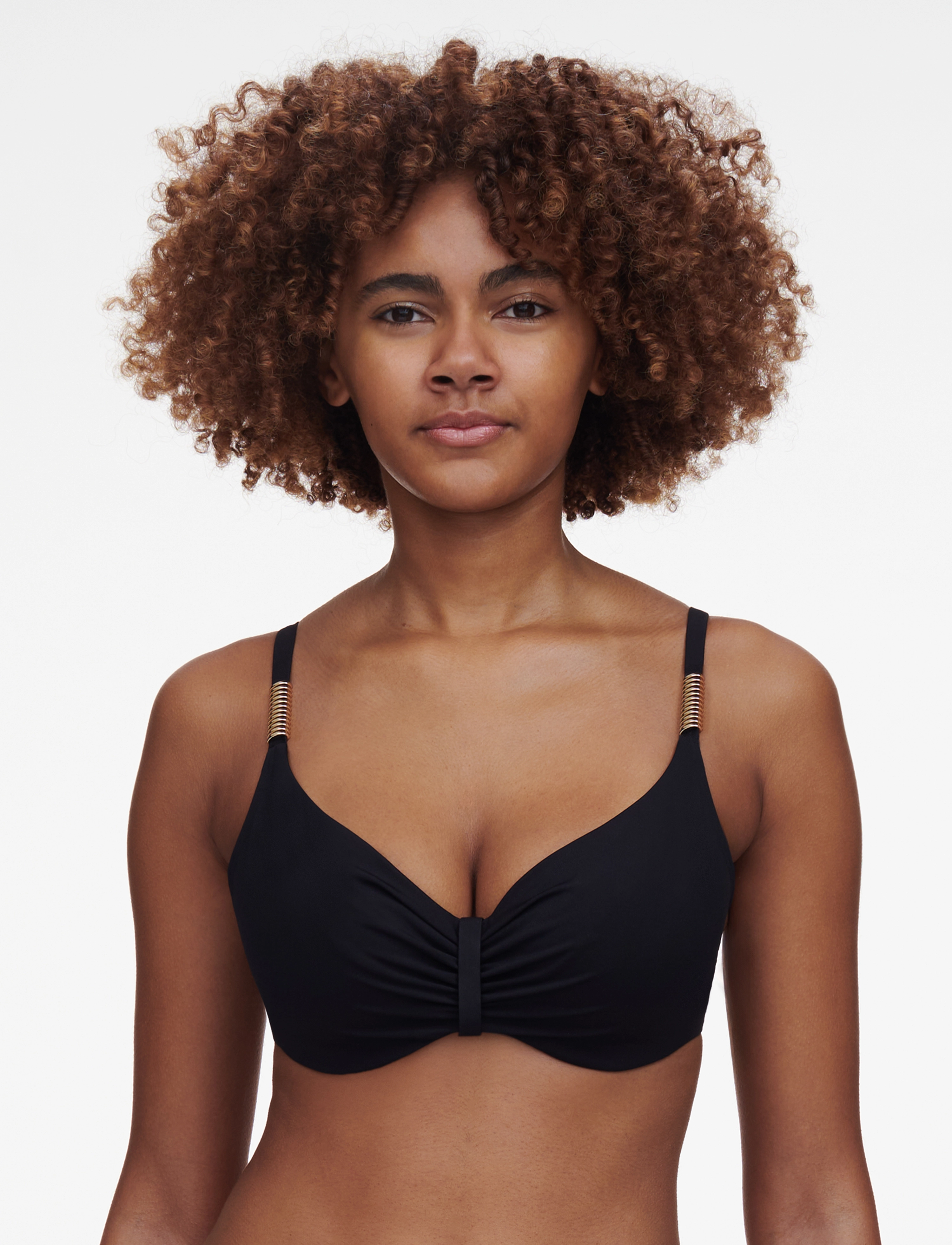 Chantelle Beach - Icon Underwired - Þríhyrnings bikini - black - 4