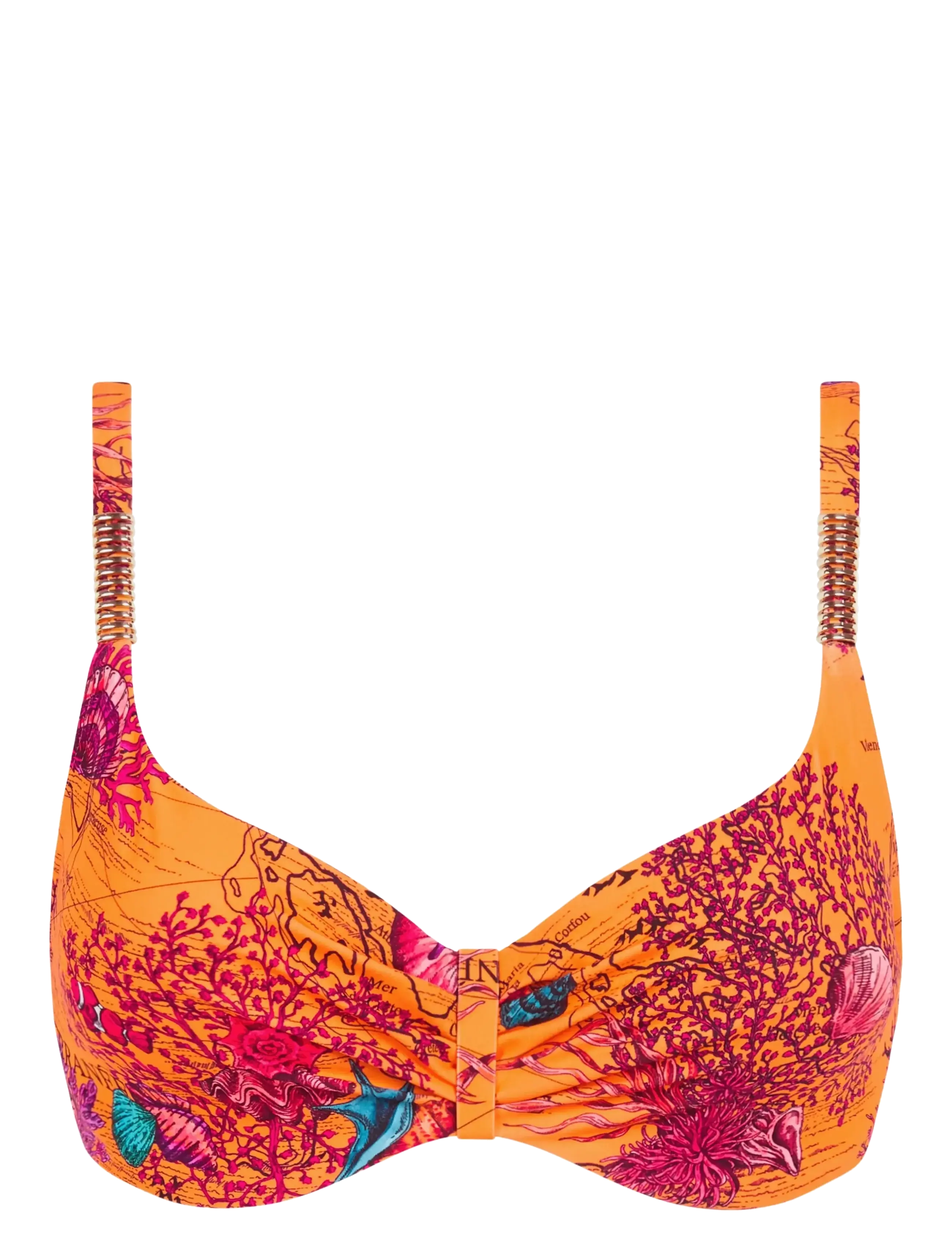 Chantelle Beach Icon Underwired - Back to basics - LIGHT MEDITERRANEAN / orange