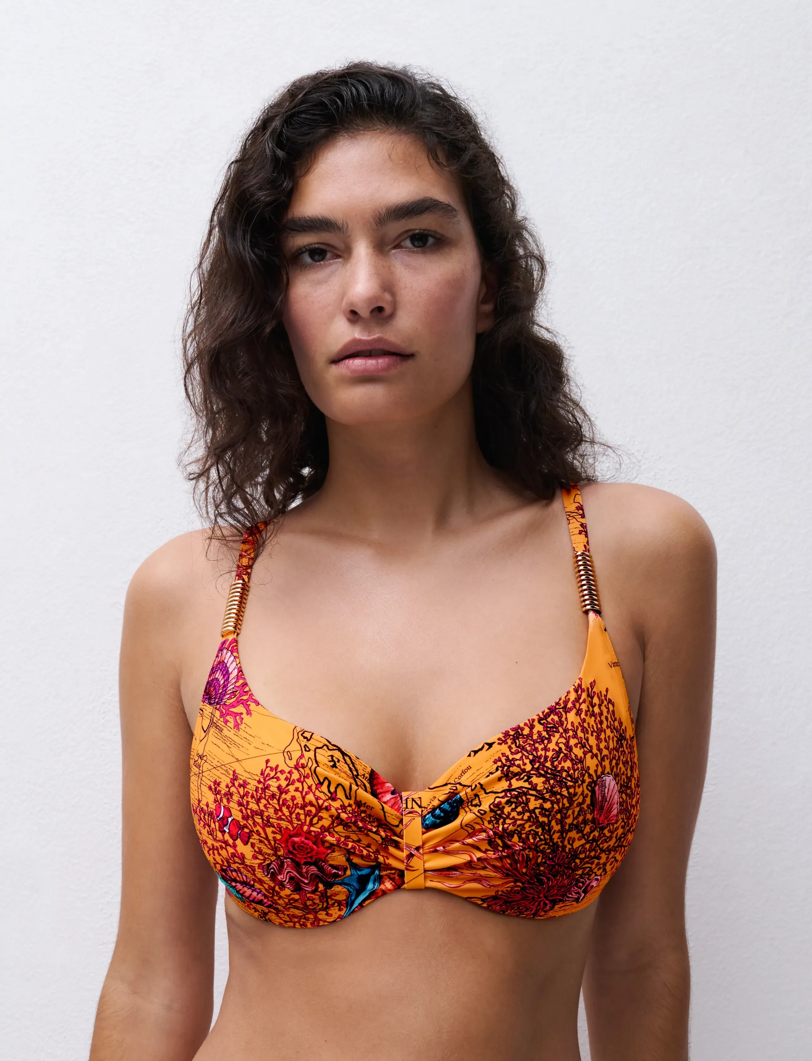 Chantelle Beach Icon Underwired - Bikini Tops - LIGHT MEDITERRANEAN / orange