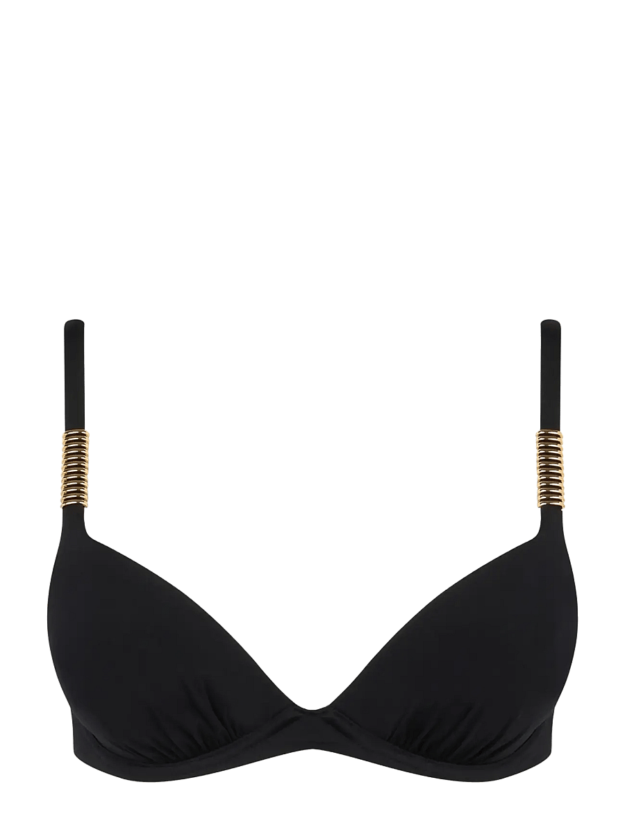 Chantelle Beach - Icon T-Shirt Underwired - bikinitoppar med bygel - black - 1