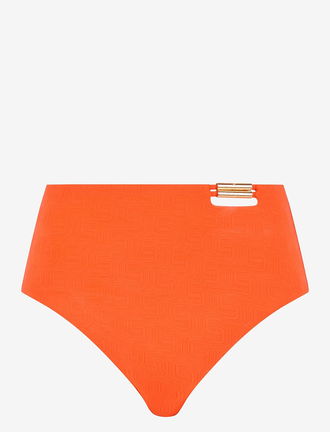 Chantelle Beach - HERA Full brief - højtaljede bikinitrusser - orange savanna - 1