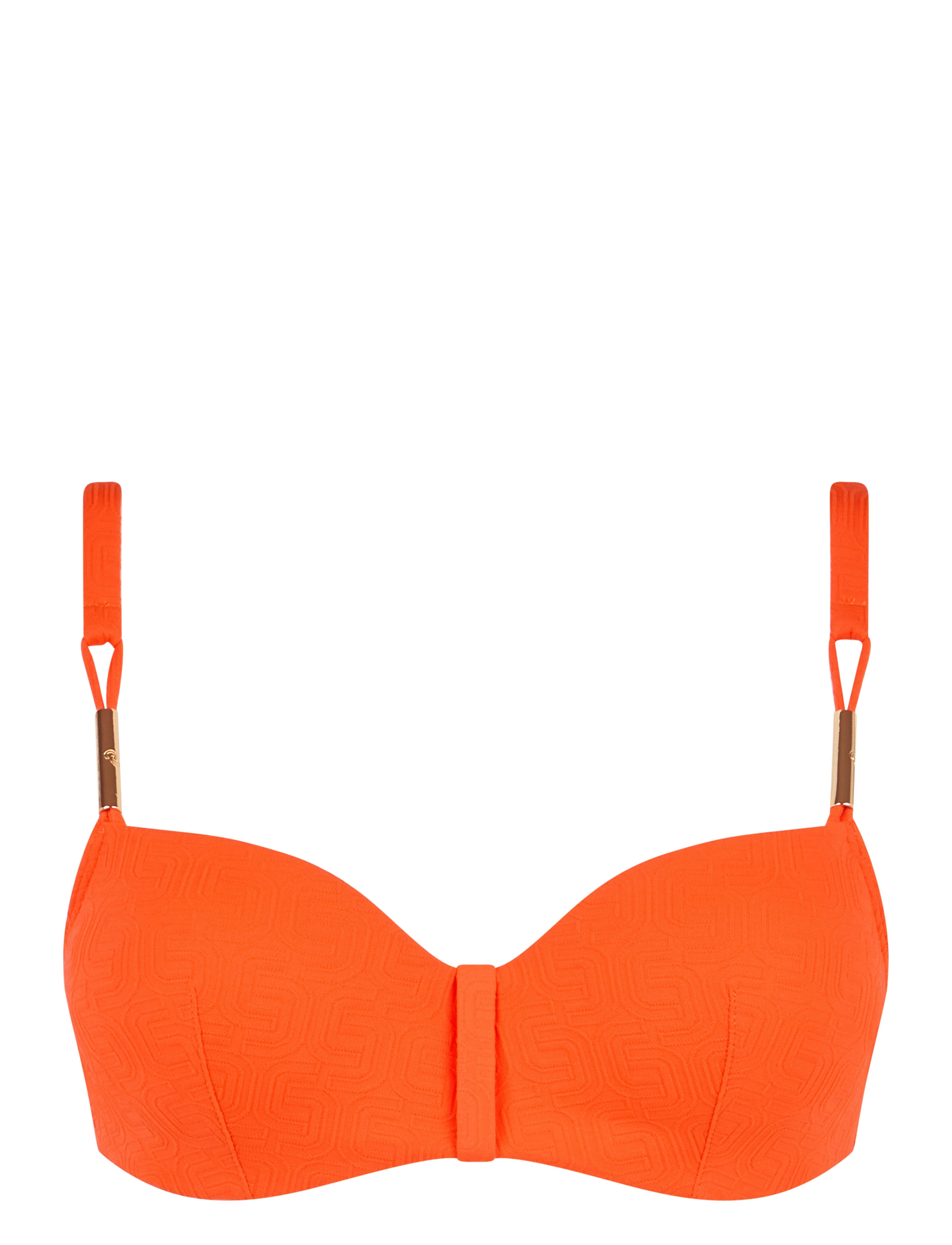 Chantelle Beach - HERA Half-cup memory bra - orange savanna - 1