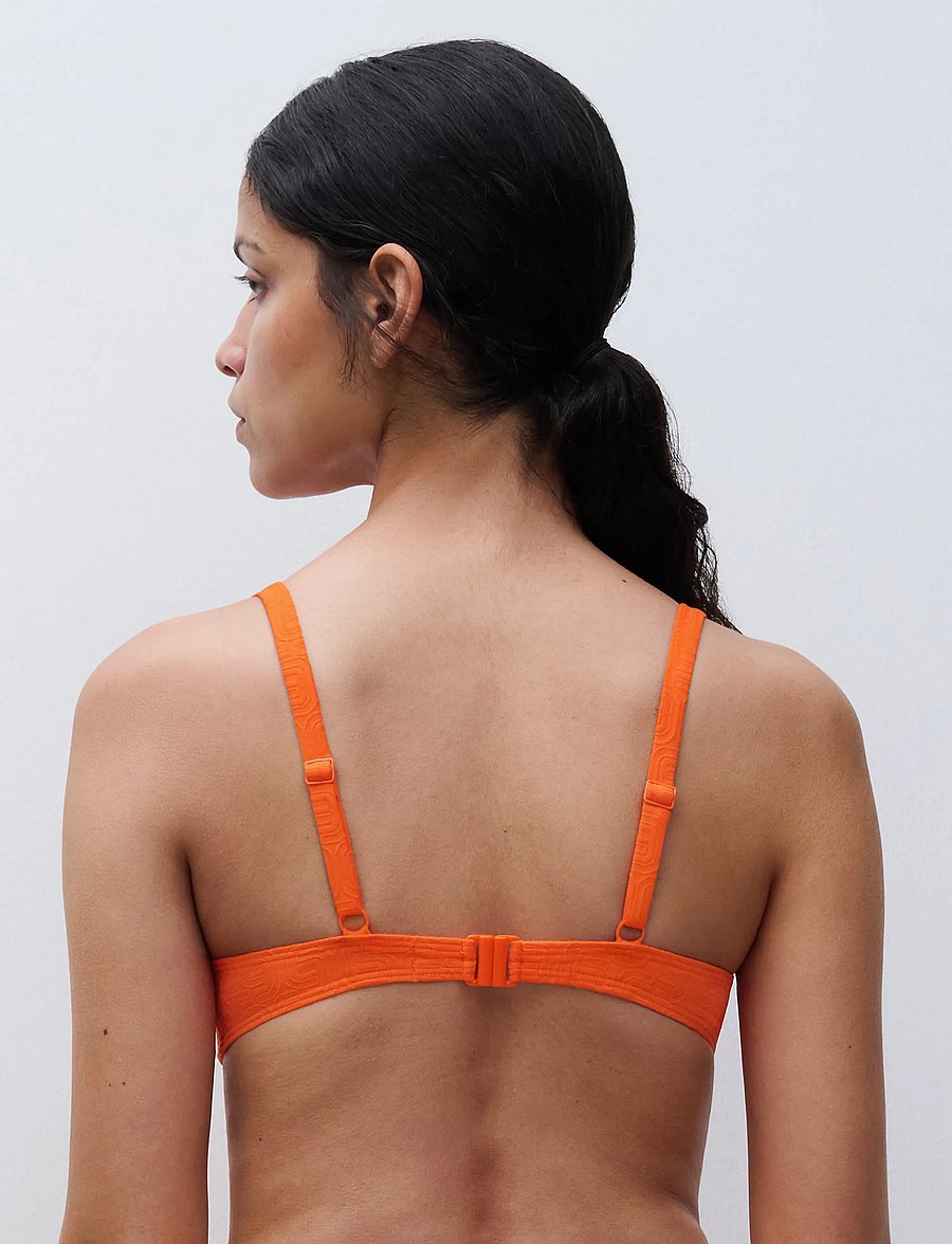 Chantelle Beach - HERA Half-cup memory bra - orange savanna - 4