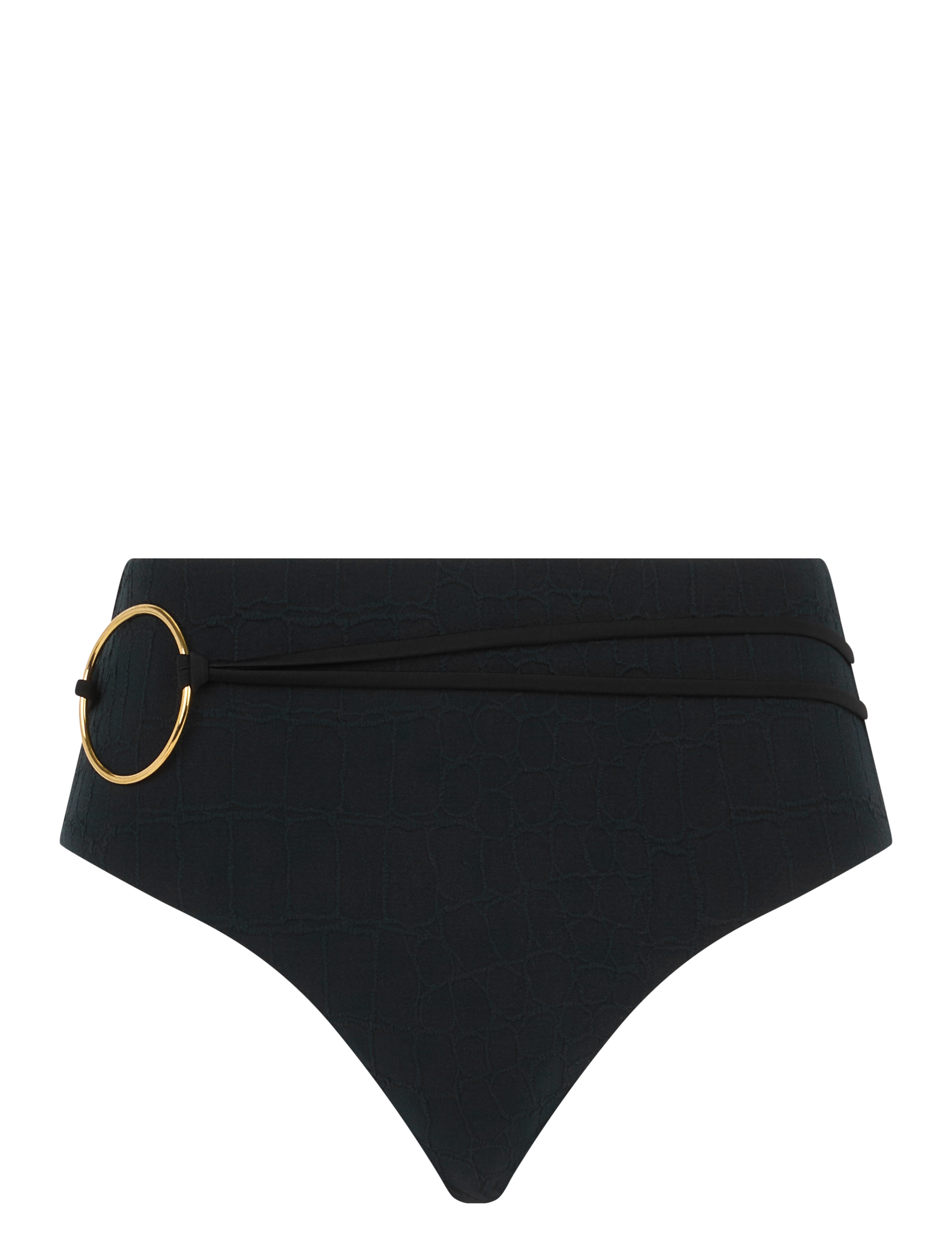 Chantelle Beach - Eclipse swimwear highwaist full brief - black - 1