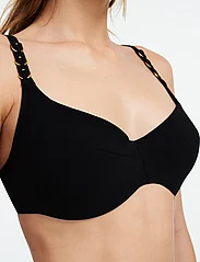 Chantelle Beach - Emblem Bikini Covering underwired bra - kaarituelliset bikiniyläosat - black - 5