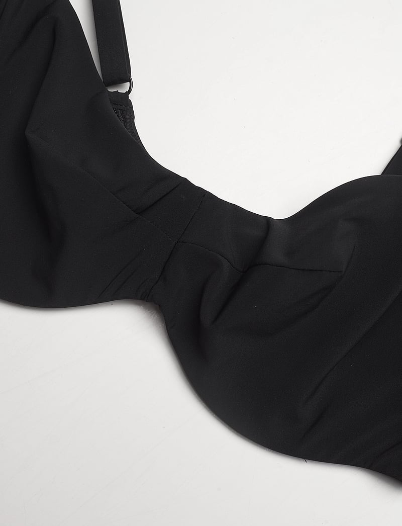 Chantelle Beach - Emblem Bikini Covering underwired bra - bikinitoppe med bøjle - black - 5