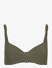 Chantelle Beach - Emblem Bikini Covering underwired bra - bedrade bikinitops - khaki green - 0
