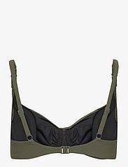 Chantelle Beach - Emblem Bikini Covering underwired bra - tugitraadiga bikiinide ülaosad - khaki green - 1