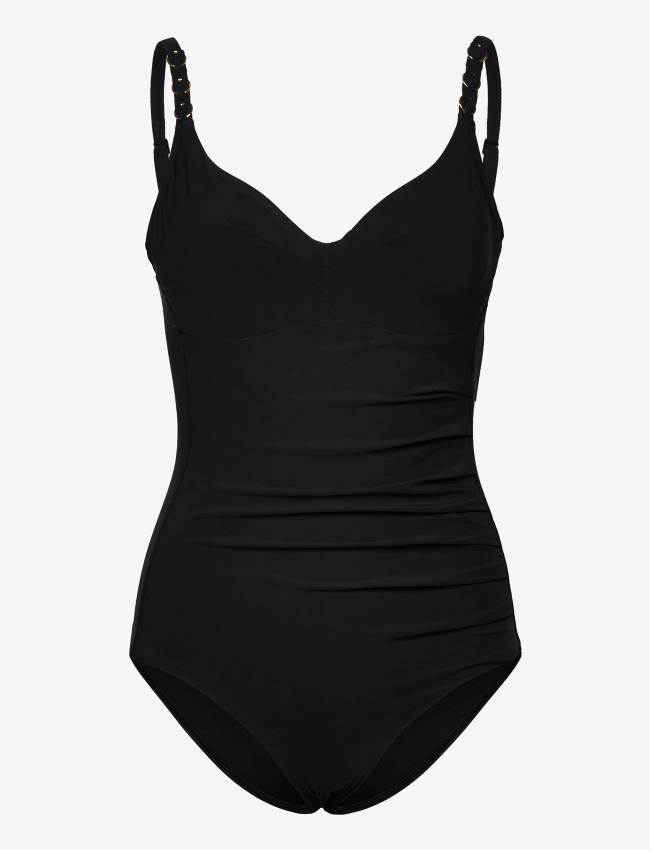 Chantelle Beach - Emblem Bikini Covering underwired swimsuit - swimsuits - black - 1